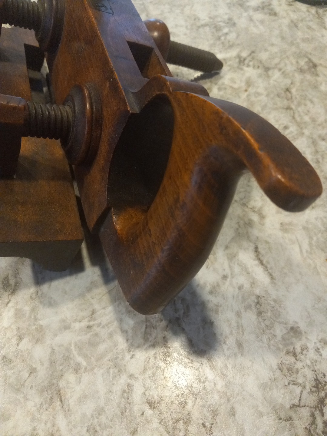 Antique OHIO TOOL CO. Screw Arm Plow Plane C. 1860