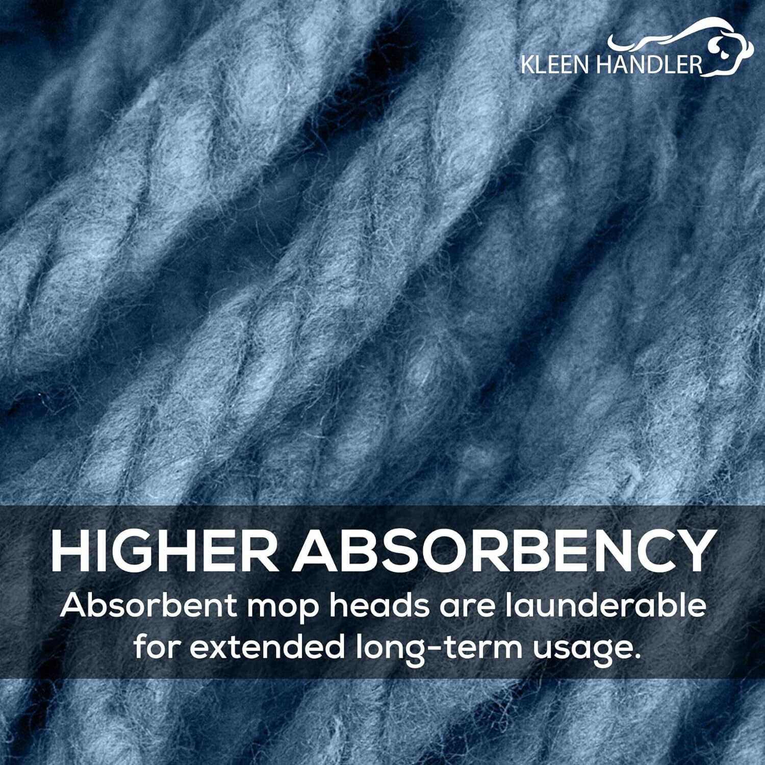 Commercial Wet Mop Head Replacement Refills, Heavy Duty Loop End Mops