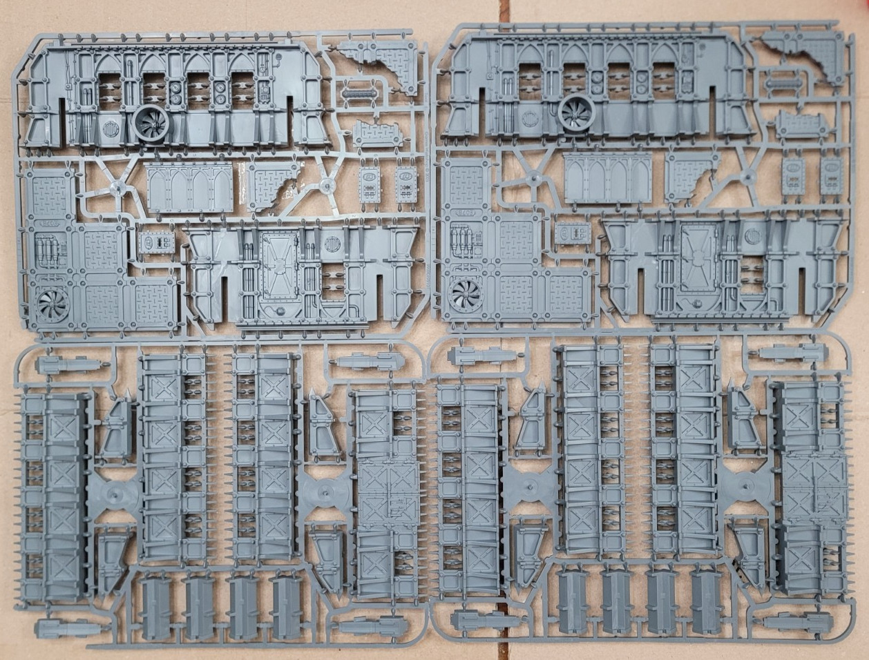 2 Game Boards, all terrain from Warhammer 40K Ultimate Edition Starter Set