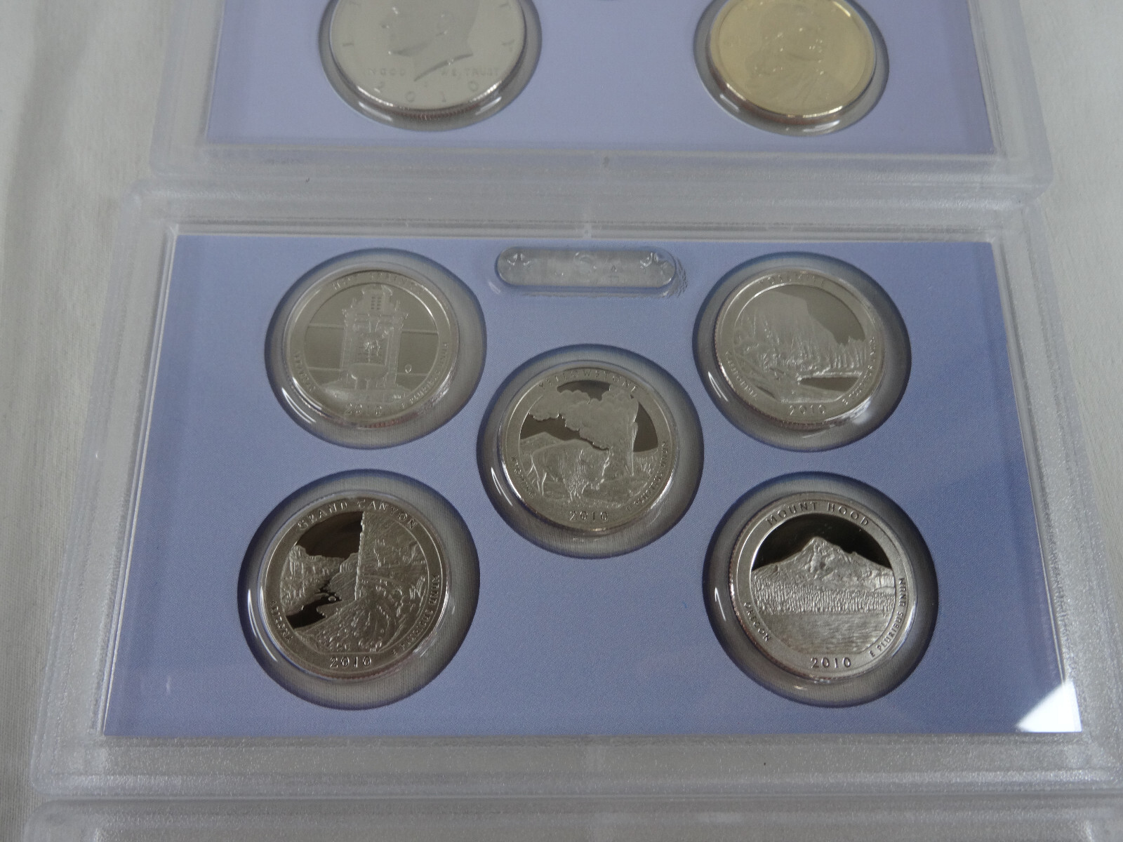 2010-S United States Mint Proof Set with COA & Box 14 Coins