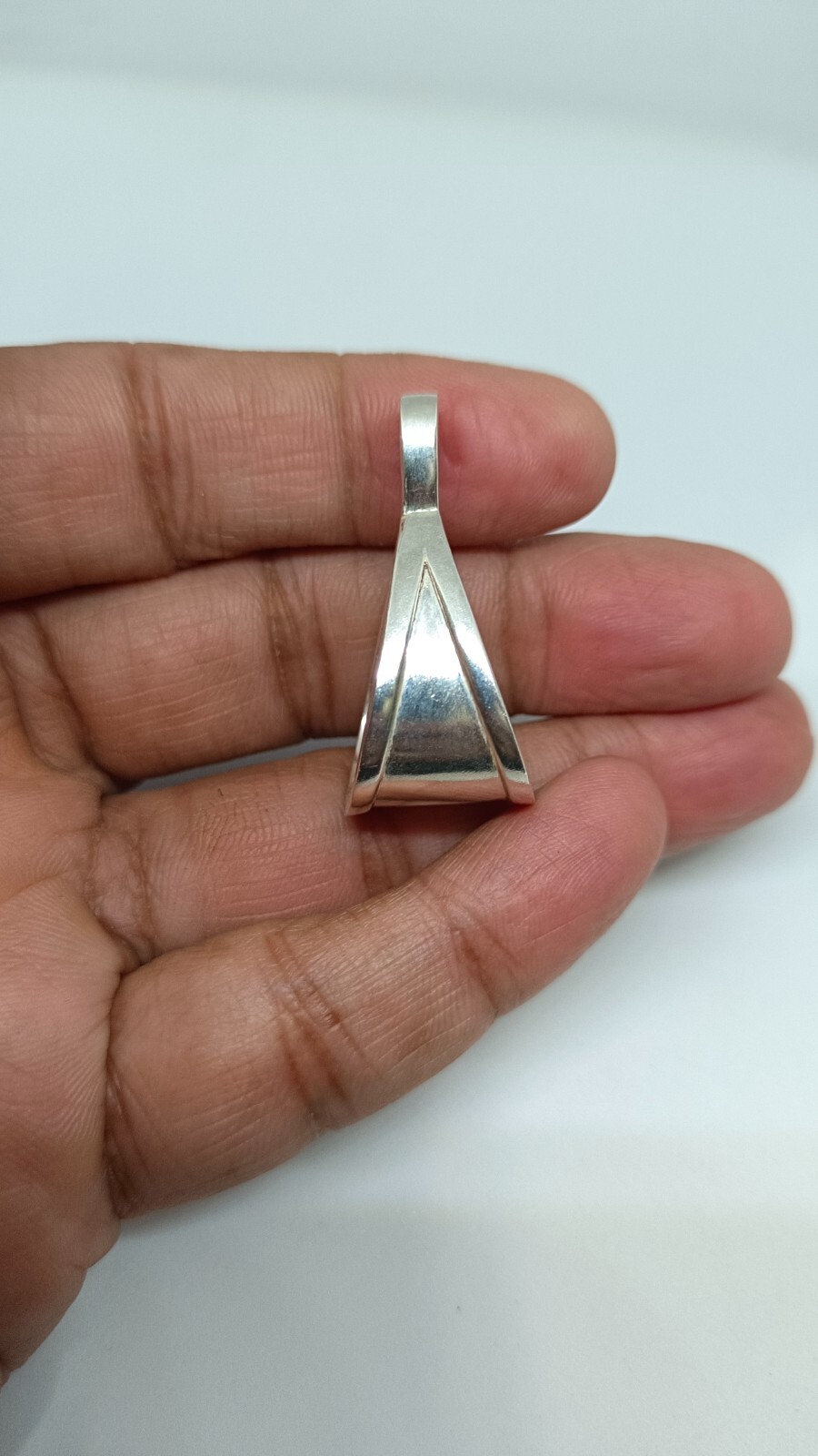 New XXX Huge Thick Solid Open Loop Bail 925 Sterling Silver Findings Repair 35mm