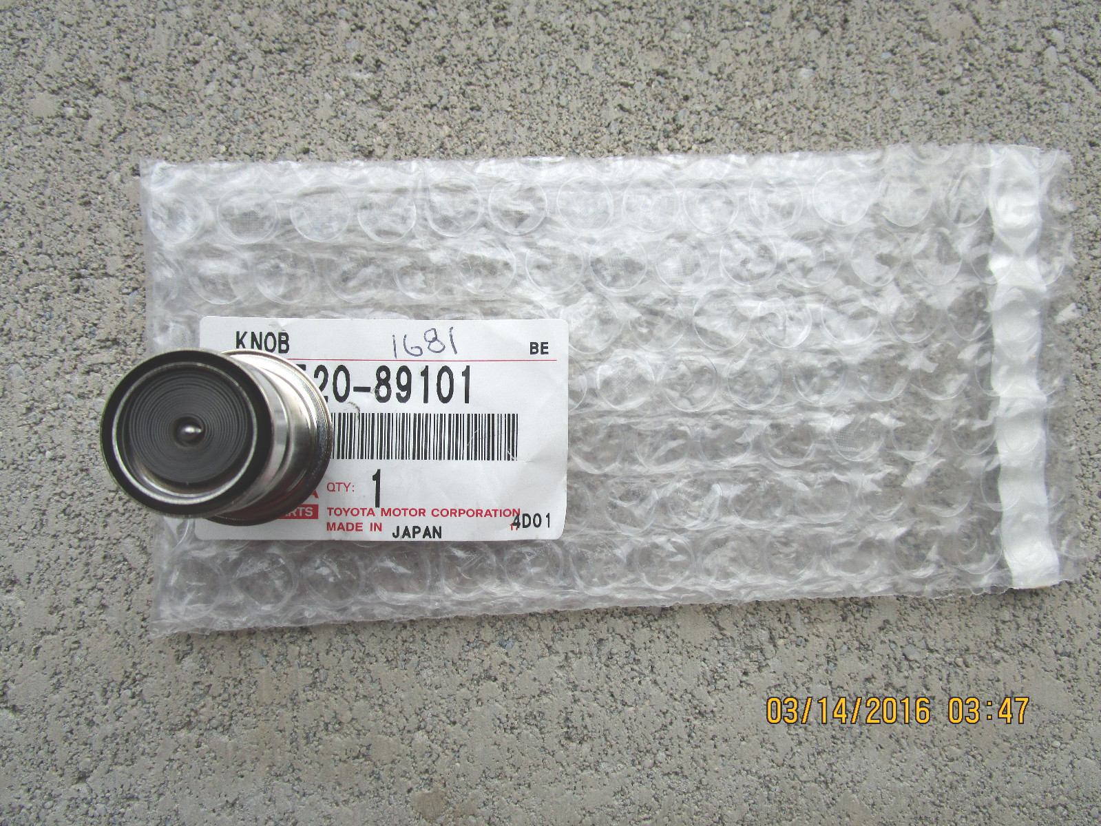 98 - 07 TOYOTA LAND CRUISER CIGARETTE LIGHTER GENUINE OEM 89101 BRAND NEW