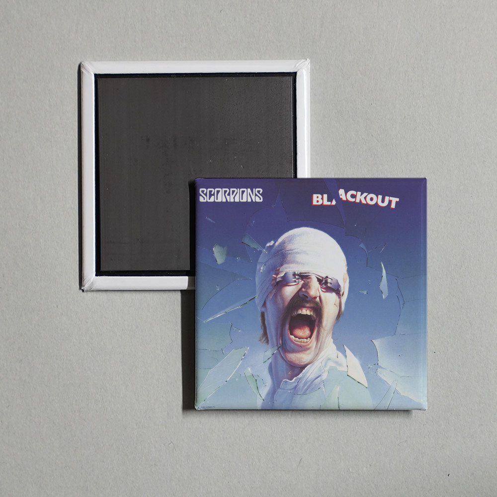 Scorpions - Blackout Album Cover Locker Fridge Magnet