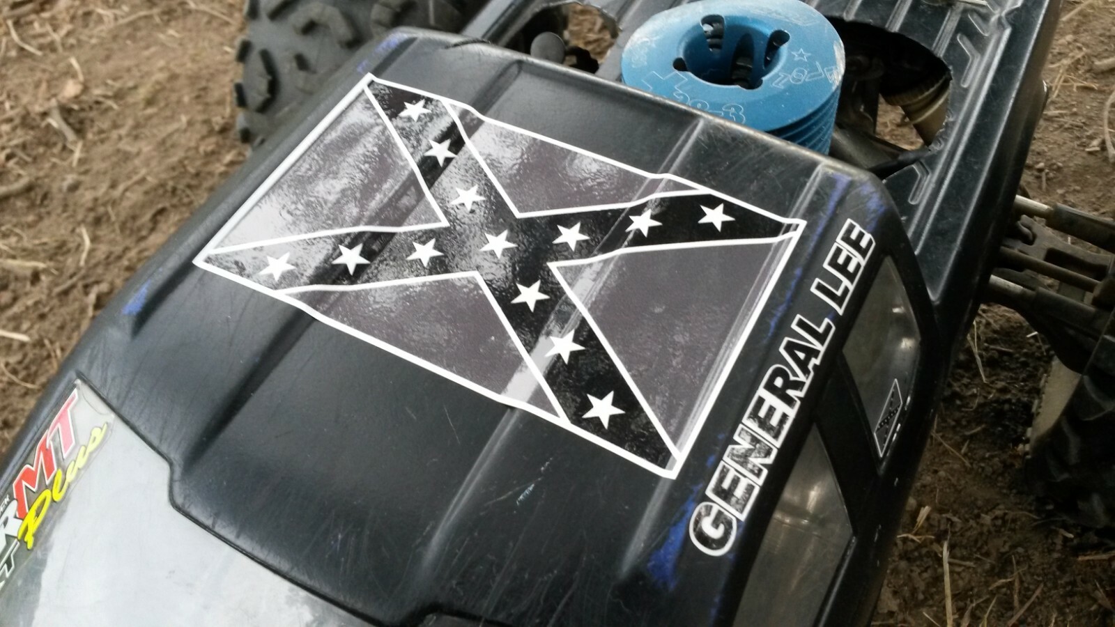 GENERAL LEE Dukes Of Hazzard 1/10 1/8 - RC Car Truck Crawler decals Stickers