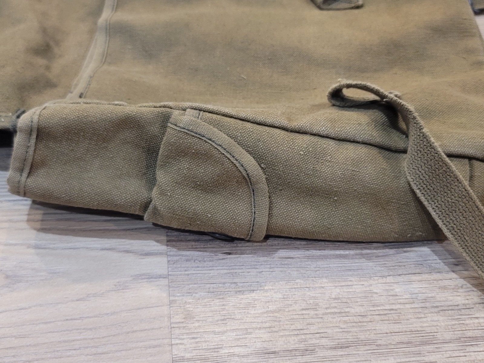 Military Style Green Army Canvas Messenger Tote Bag Backpack