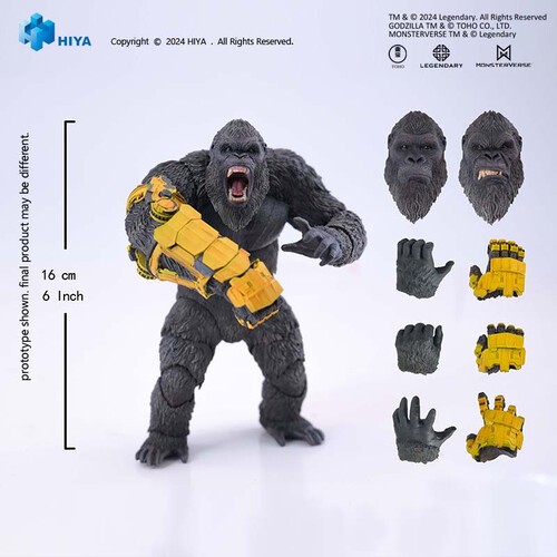 Hiya Toys - Godzilla x Kong: The New Empire - Exquisite Basic - Kong Beast Glove