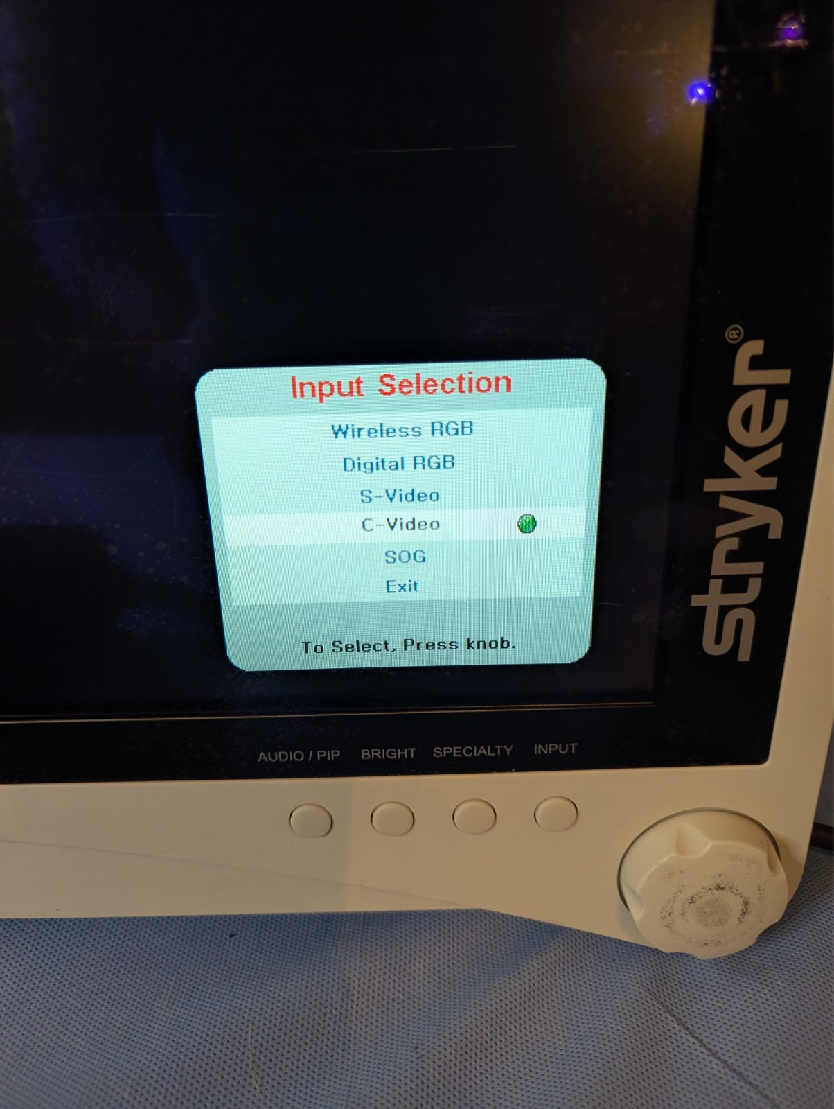 Stryker VisionPro SYNK 26" Wireless LED Display w/Power Suply (REF: 240-031-000)