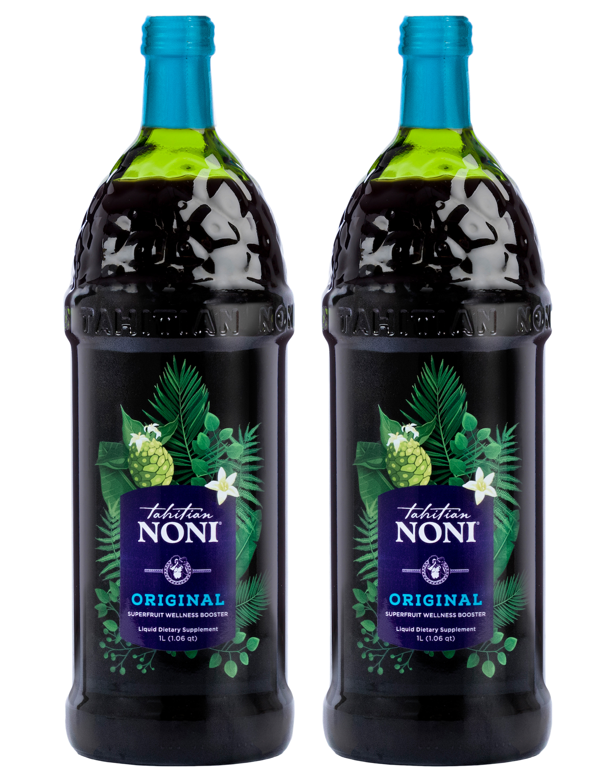 Tahitian Noni Juice by Morinda Inc. (2 bottle case) *NEW LOOK!*