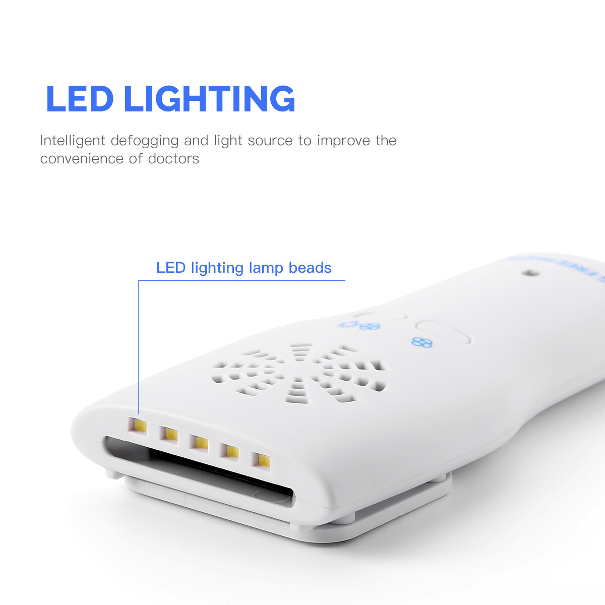 Dental Occlusal Mirror Fog Free Orthodontic LED Intra Oral Photo System 4 Mirror