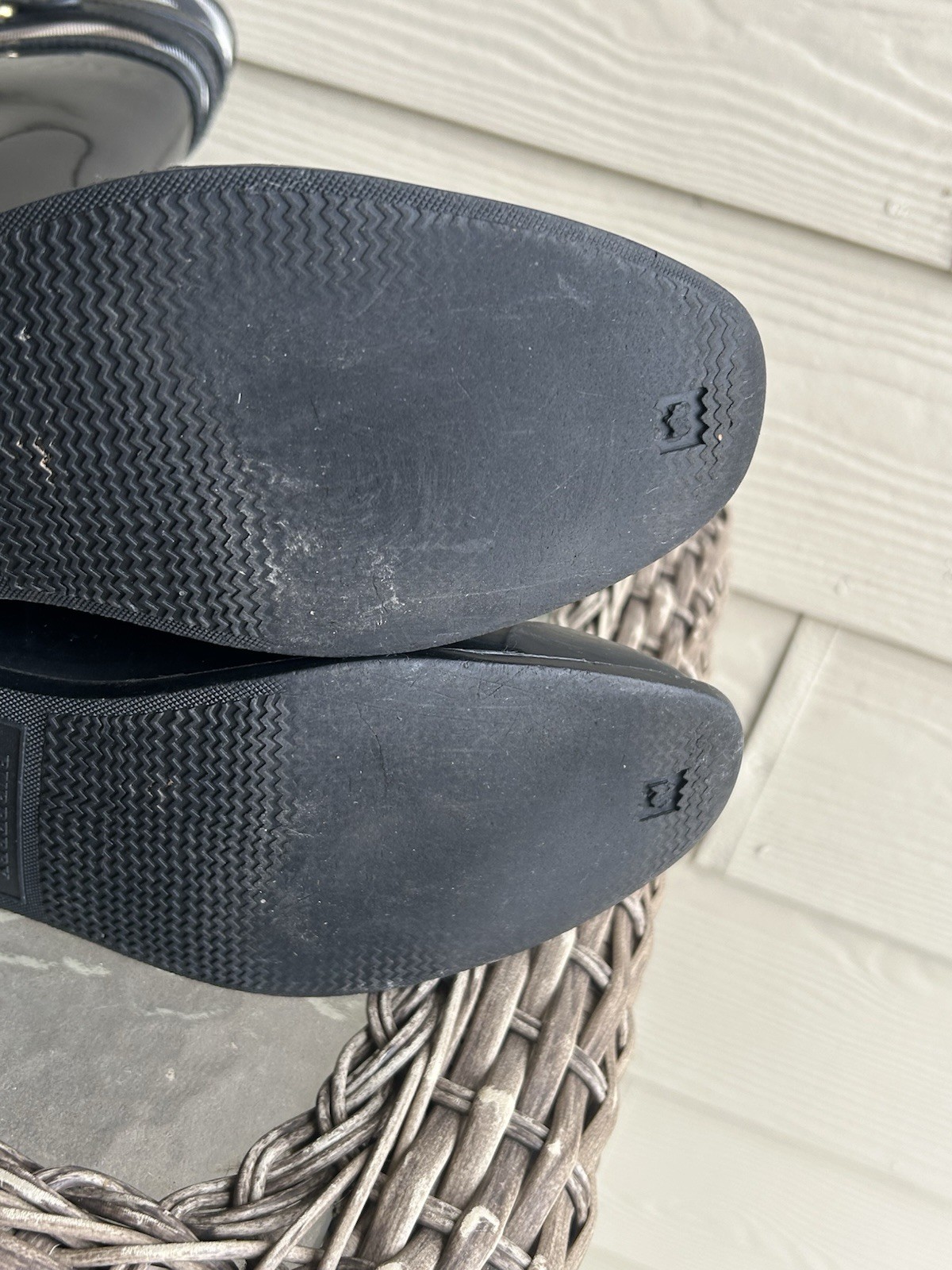 Women's BURBERRY Rubber NOVA CHECK Rain Boots sz 38