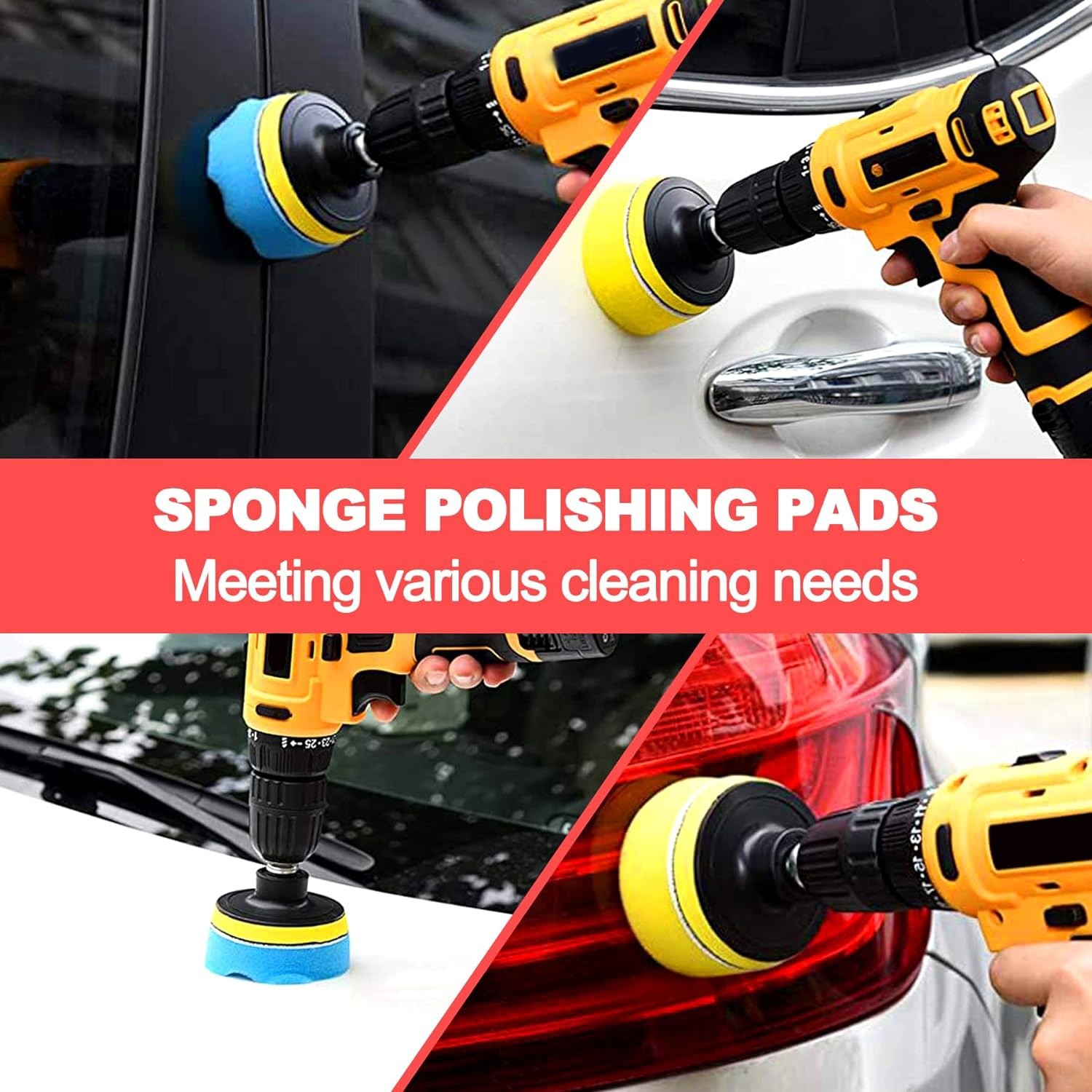 Clean 45-Piece Drill Brush Set Drill not include