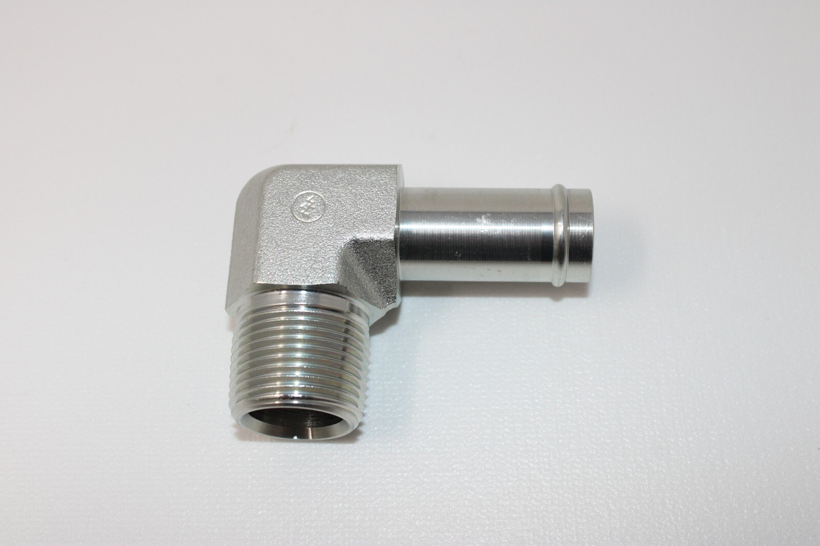 New Male Hose Barb x Male NPT 90 DEG Steel Fitting Multiple Sizes Available 4501