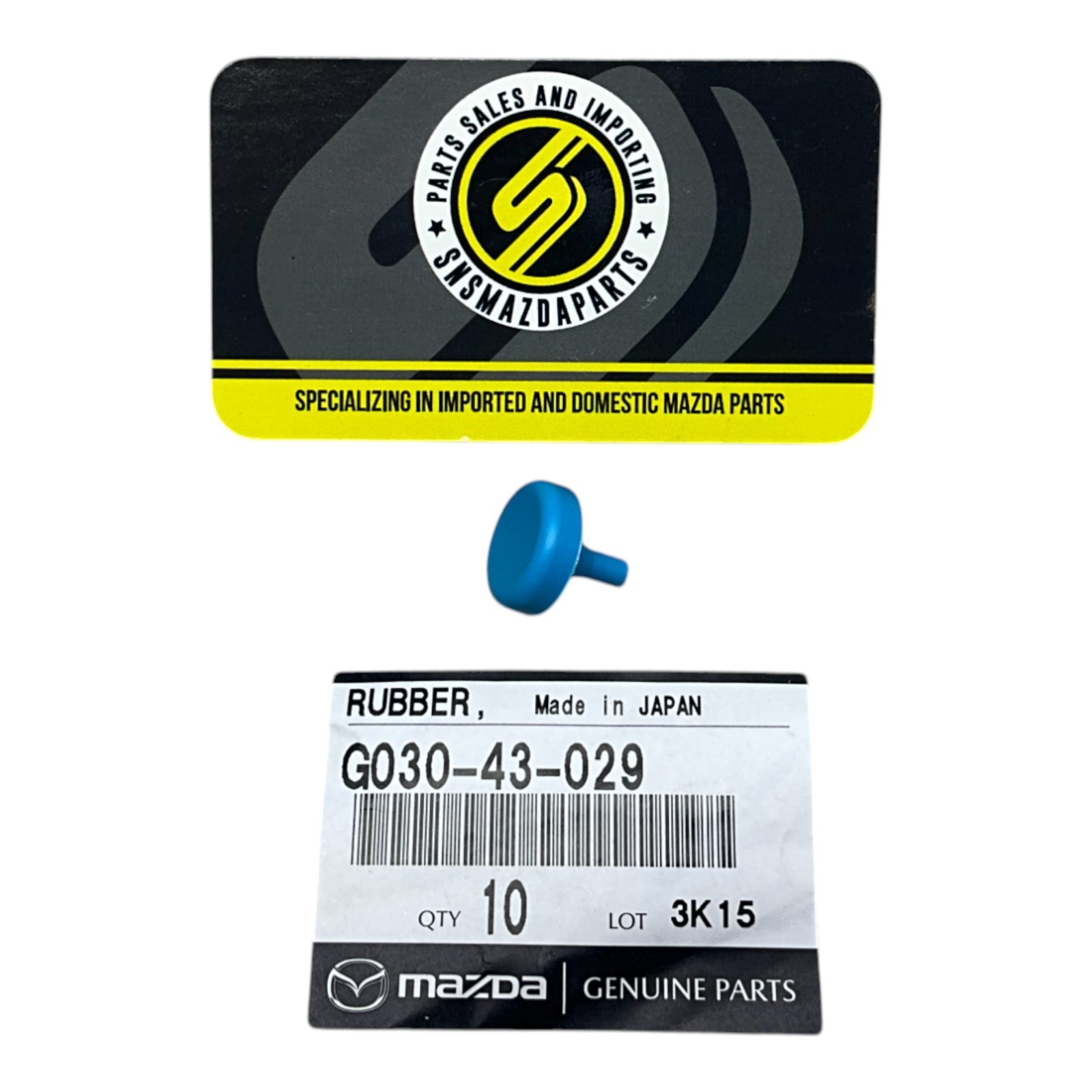 90-05 Mazda Miata MX5 Genuine OEM Clutch Pedal Lever Rubber Stopper G030-43-029