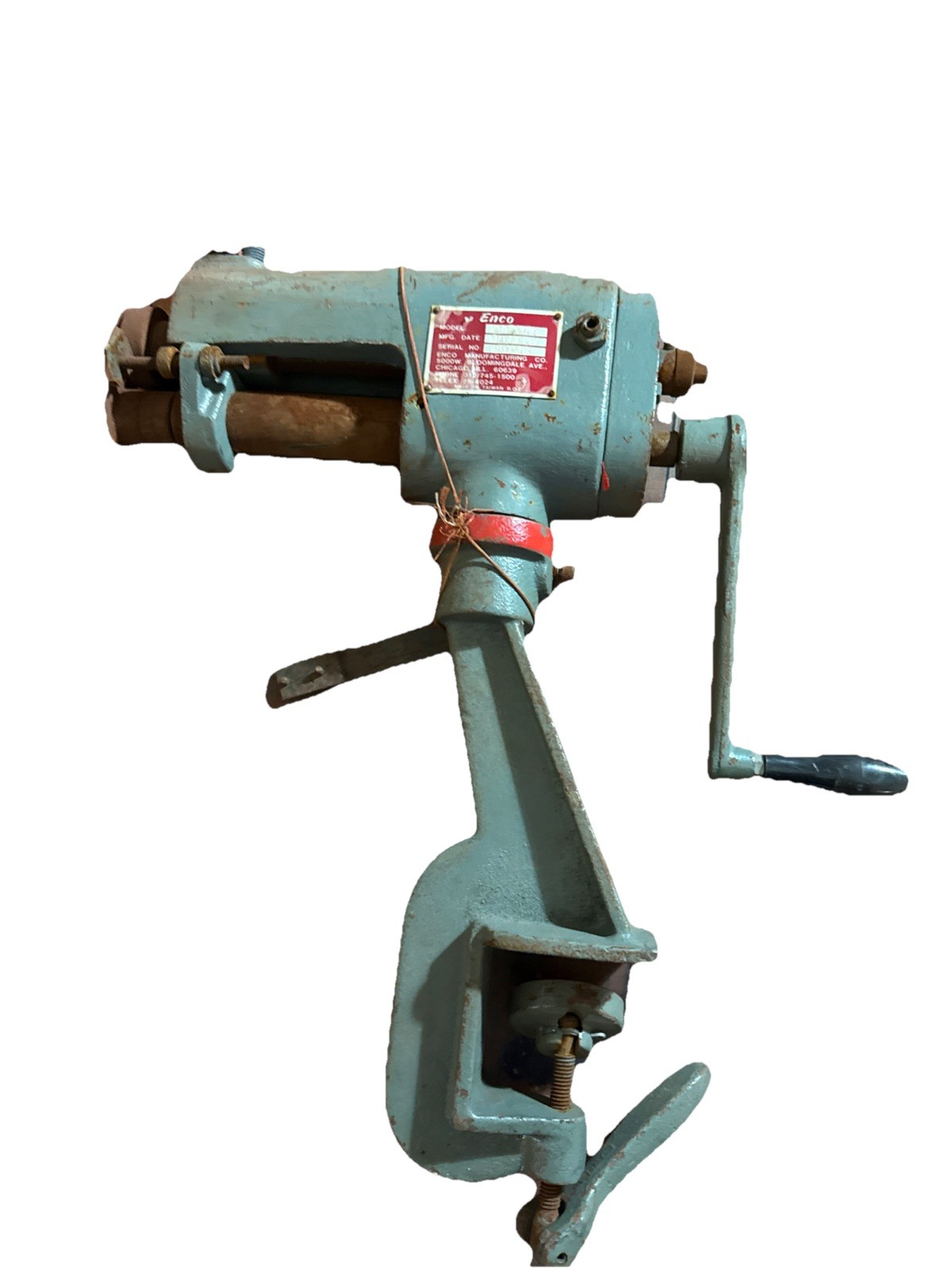 ENCO 130-5400 Rotary Machine – 22ga Sheet Metal Roller / Beader / Forming Tool