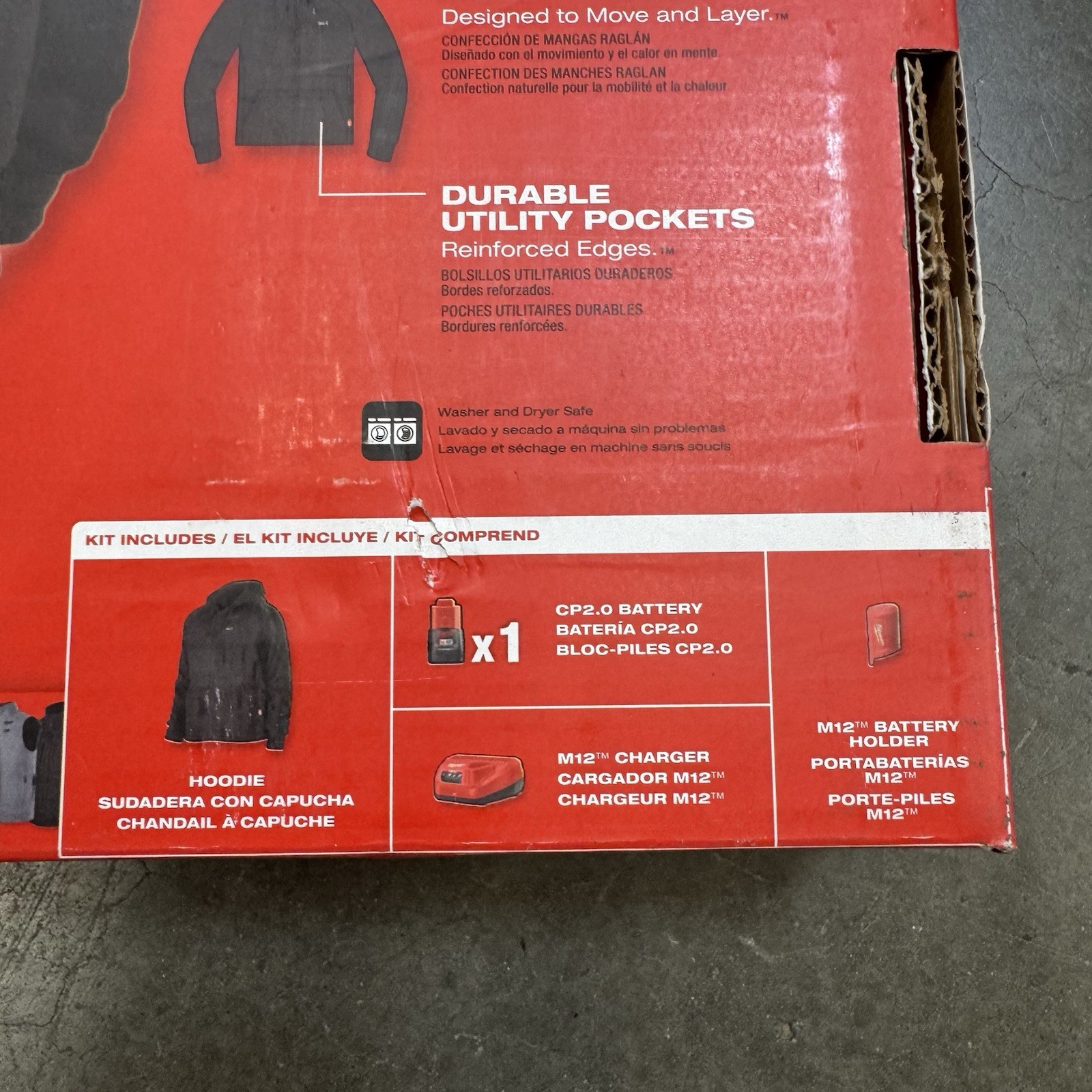 Milwaukee 306B-21 M12 Heated Hoodie Kit Black (Small) With Battery And Charger
