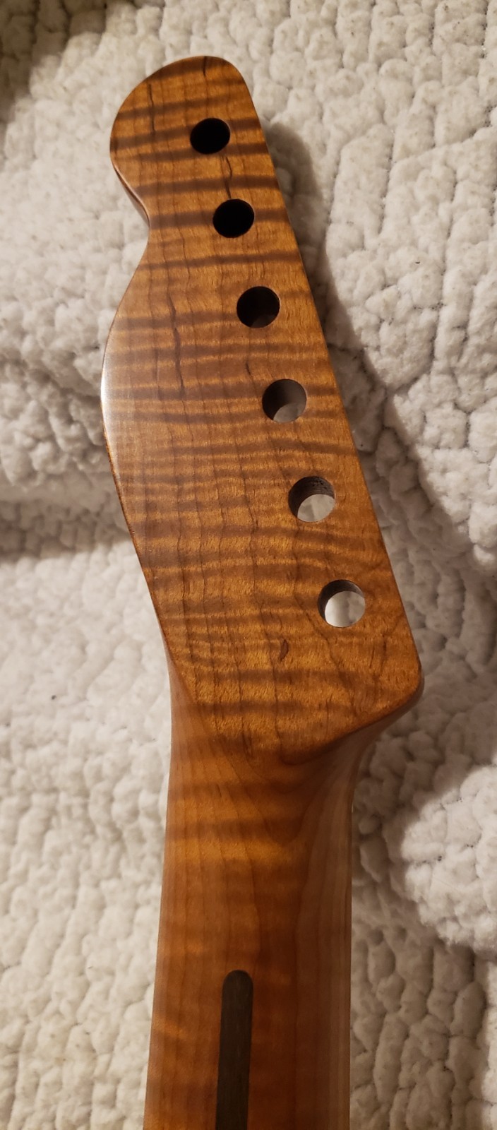 USA Roasted Flame maple NITRO neck. Killer head stock-Fits a TL body.# MNT-6