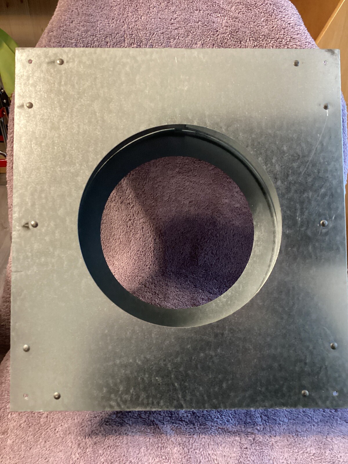 DuraVent 4" x 6” DirectVent Pro Galvanized Wall Thimble #46DVA-WT….NEW