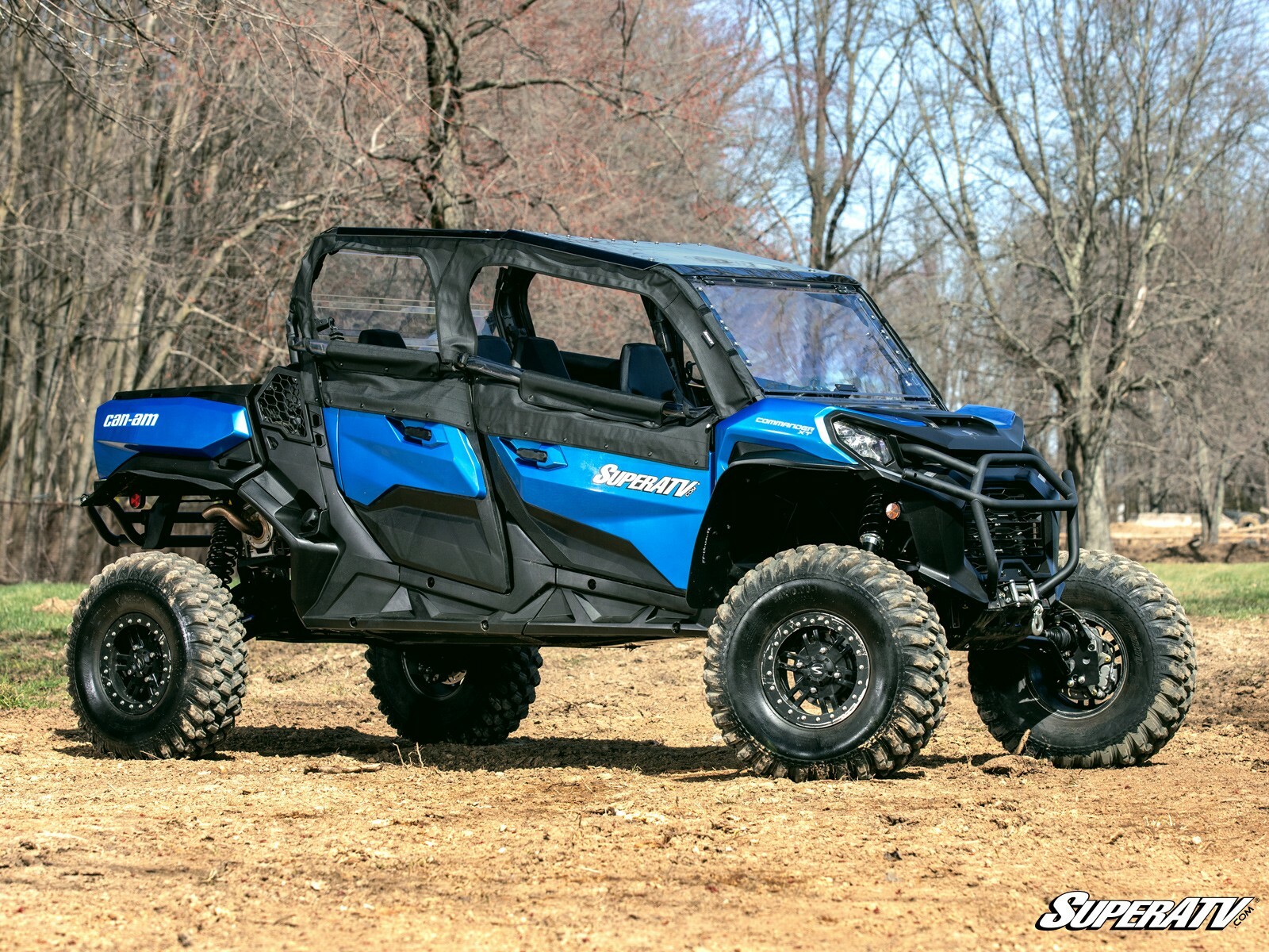 SuperATV Soft Cab Enclosure Doors for Can-Am Commander 1000 MAX (2021+)