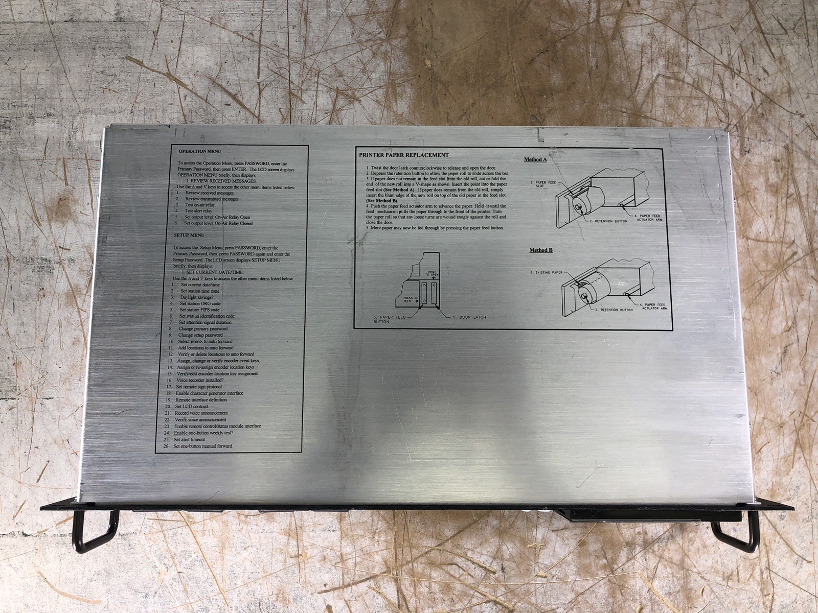 TFT EAS 911 EMERGENCY ALERT SYSTEM ENCODER/DECODER