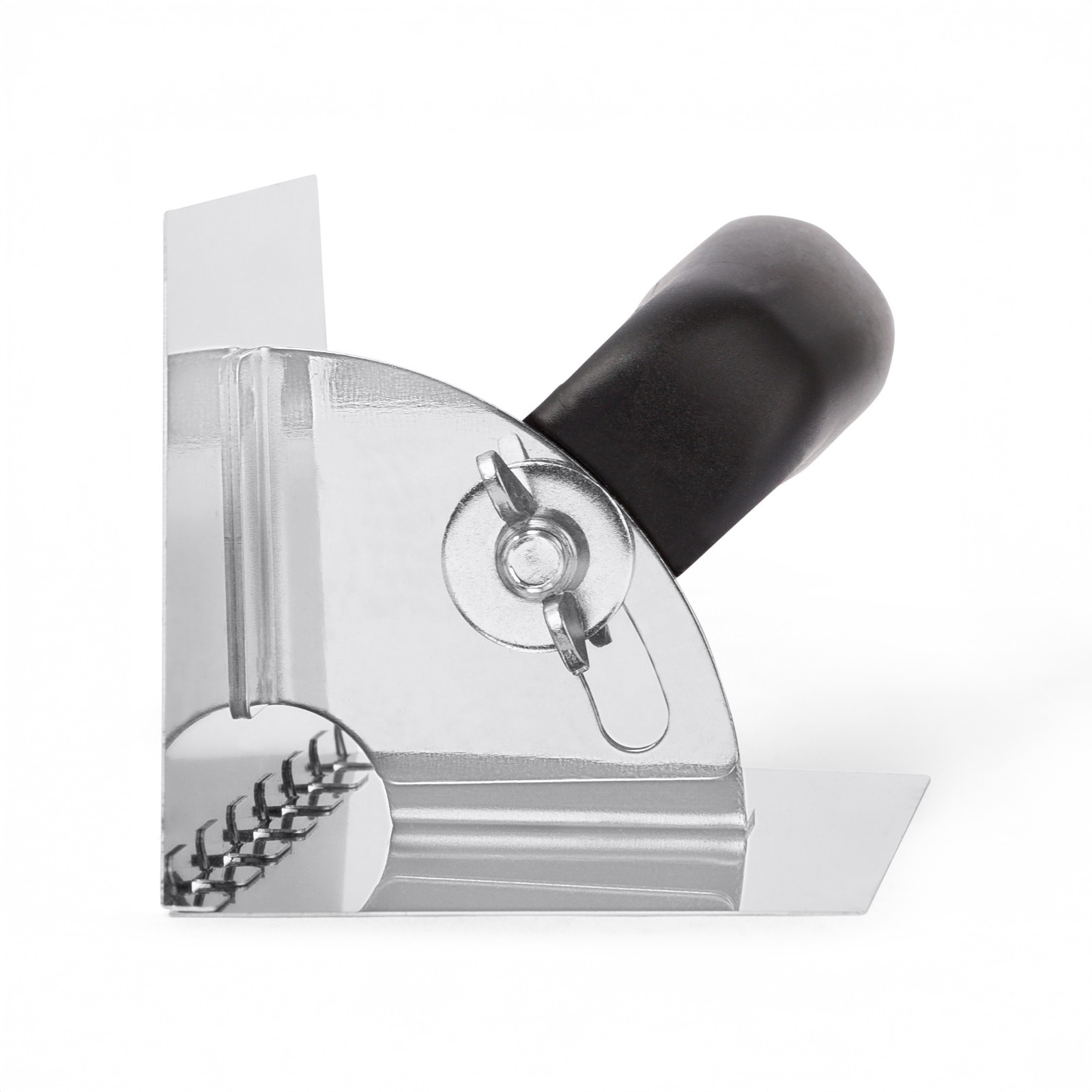 Lobo Adjustable Drywall Inside Corner Trowel 3" x 5" Stainless Steel