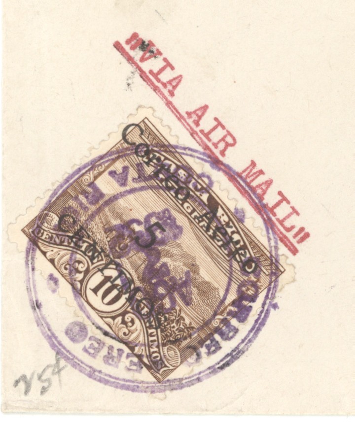 Costa Rica 1932 Airmail Cover San Jose To New York US Rubber Export Multi Stamps