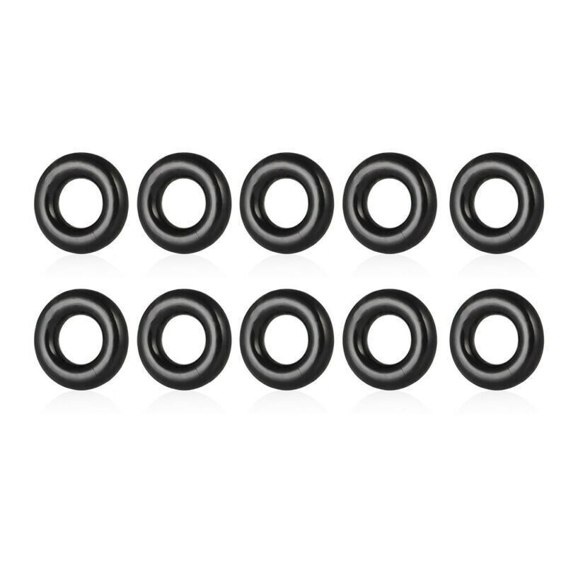 10PCS Male Cock Ring Super Strong Stretchy Stay Harder Penis Rings Cockring Men