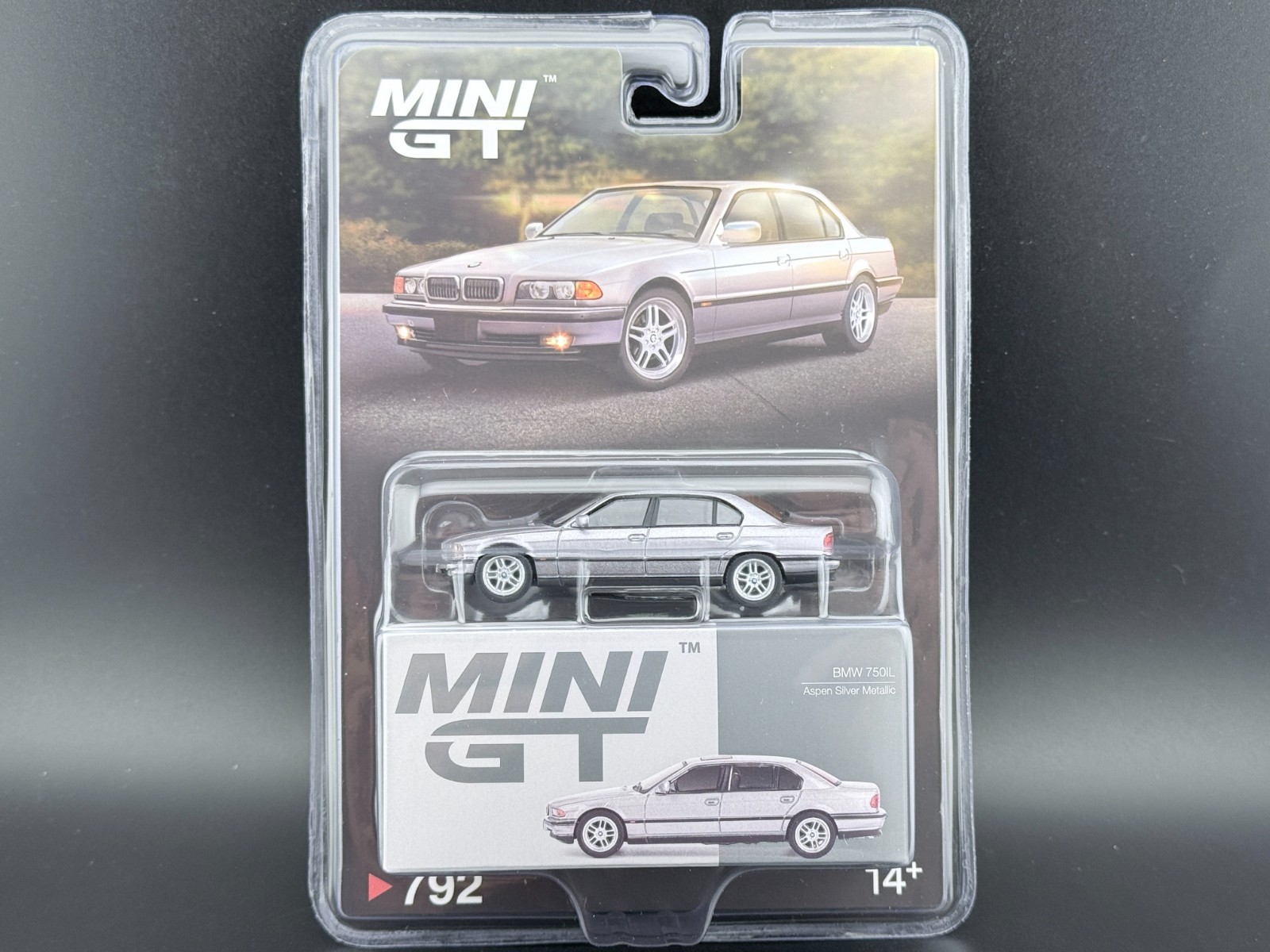 Mini GT BMW 750IL – Aspen Silver Metallic #792 1/64