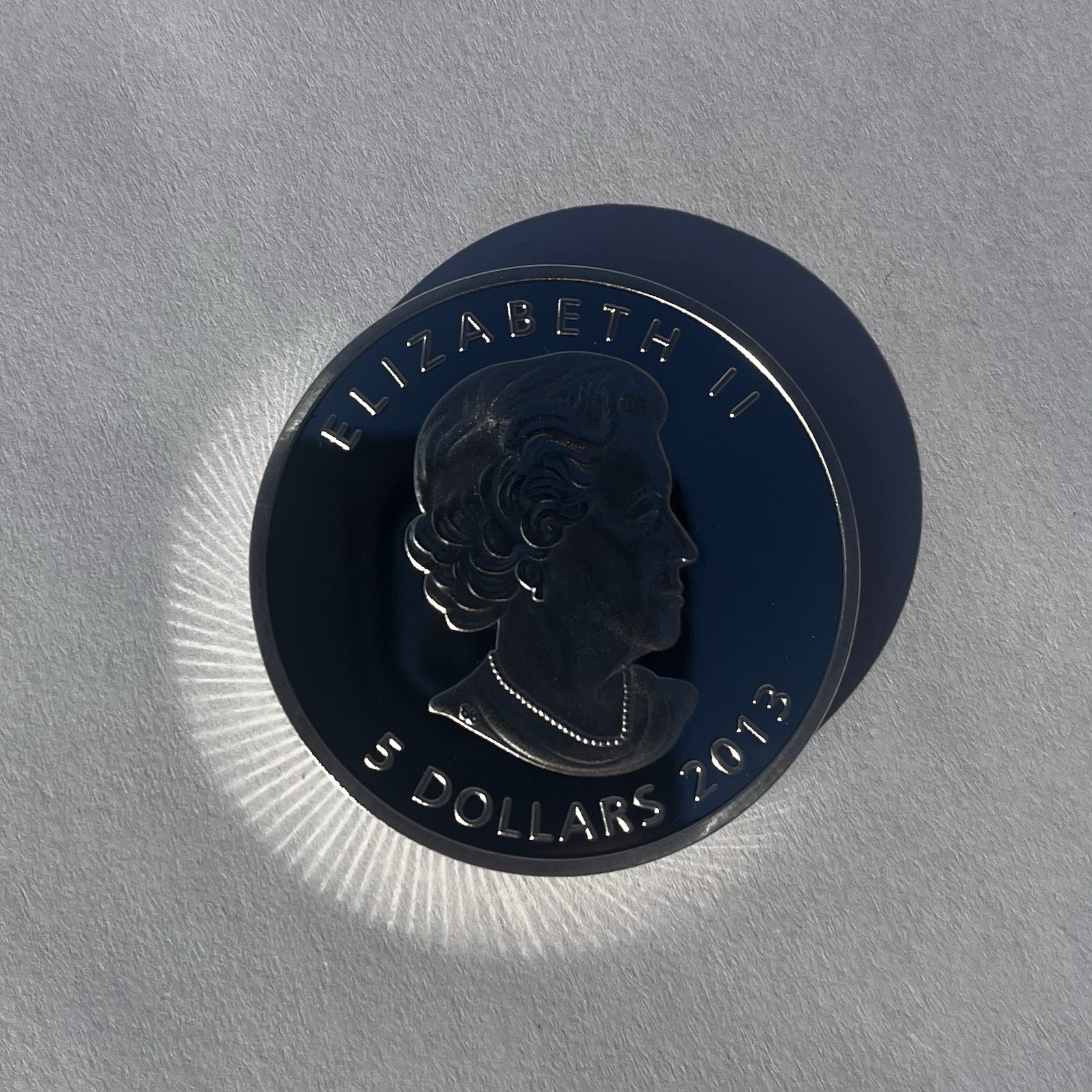 Canadian Mint 2013 Maple Leaf Silver Coins 0.9999 Fine