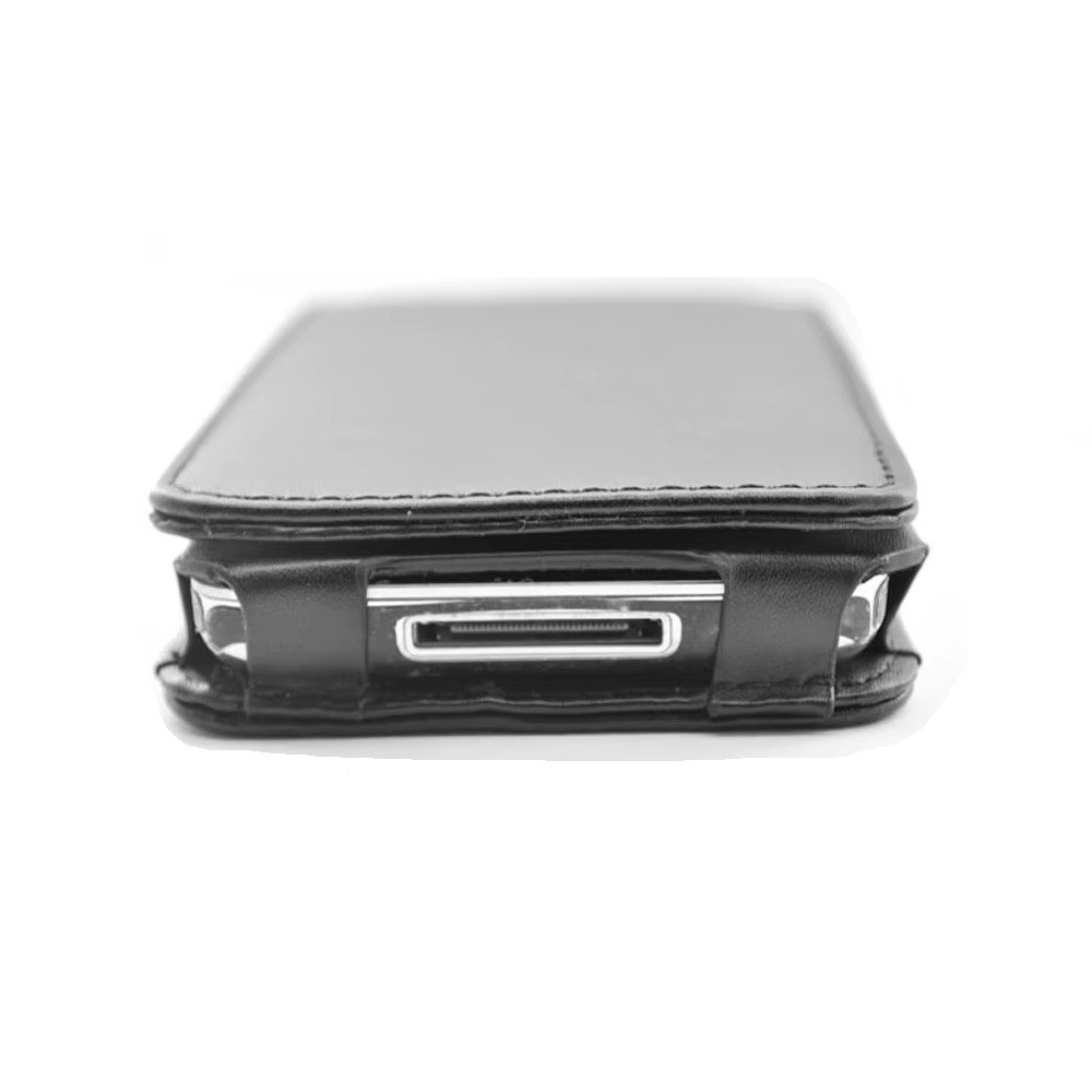 Black Folding Leather Protective Case for Apple iPod Classic 80gb/120gb/160gb