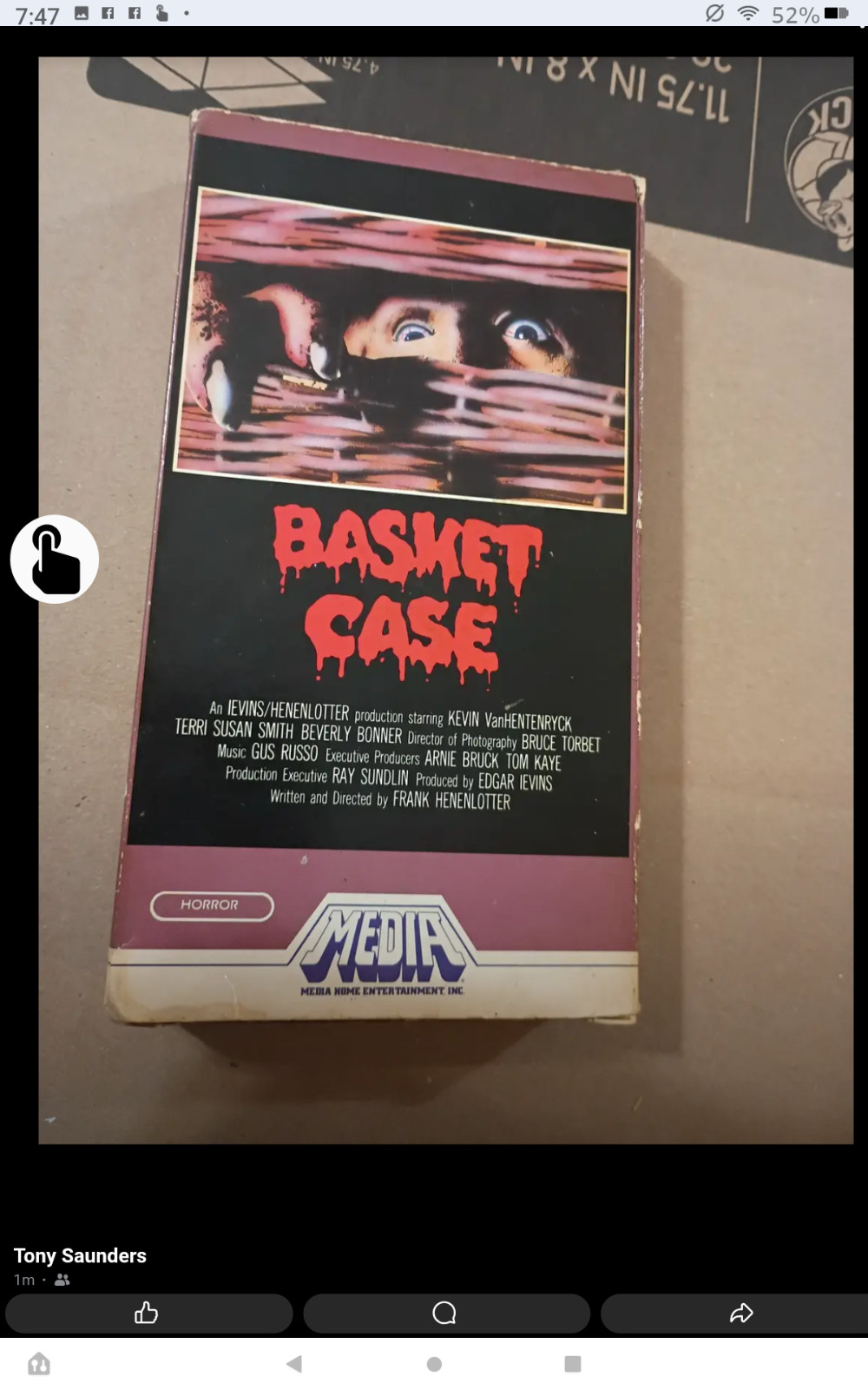 basket case vhs media