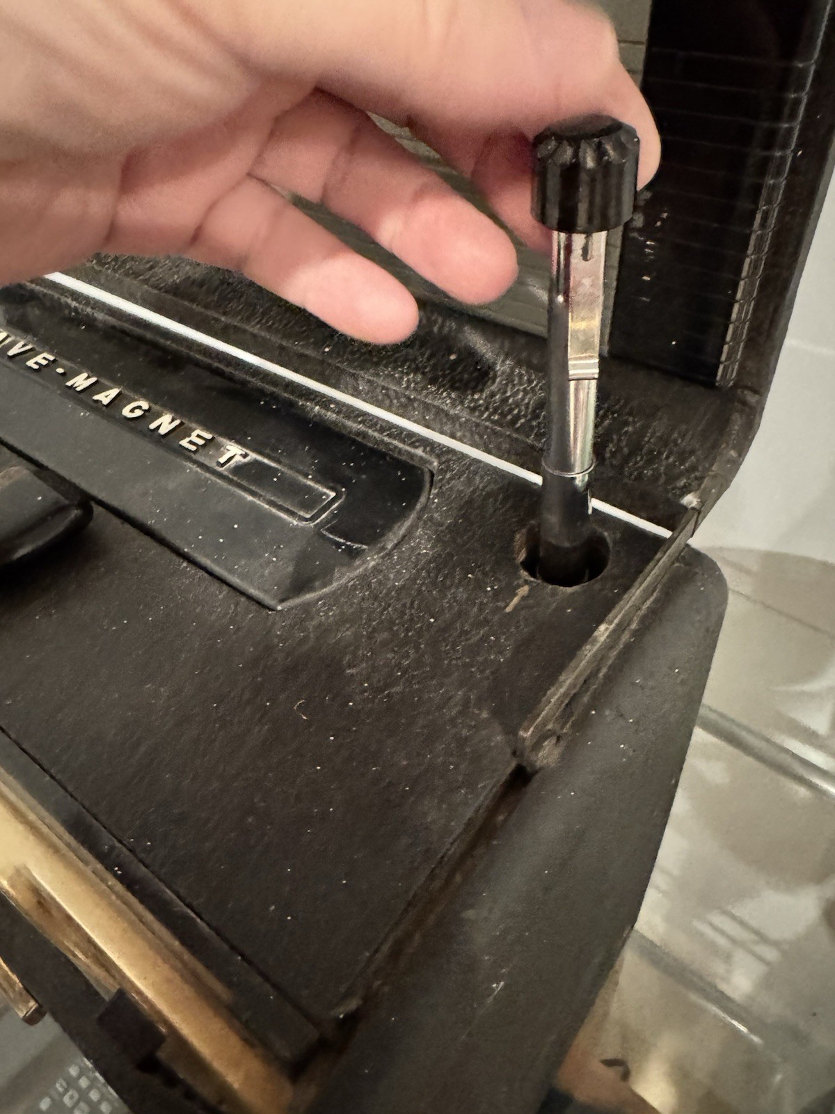 Zenith Trans-Oceanic S-558O Transoceanic Shortwave Radio Black WORKING