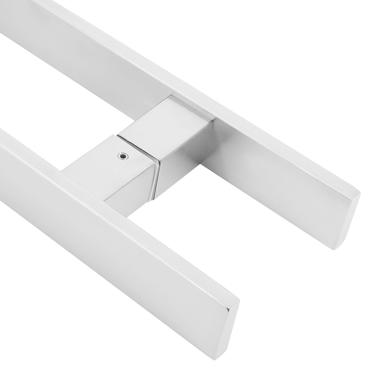 H-Shaped Dual Sided Push Pull Door Handle Stainless Handle Sliding Door Handle