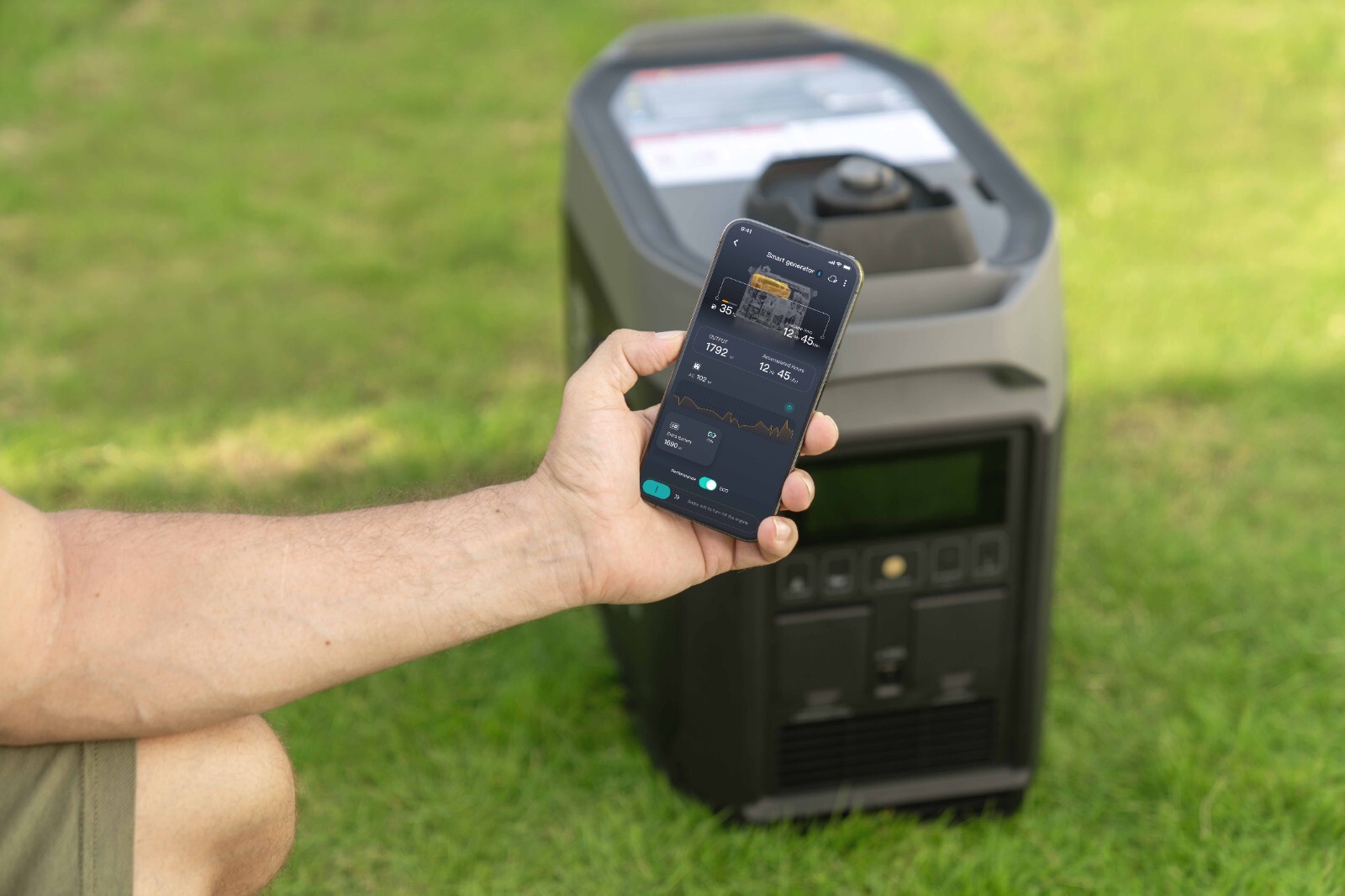 EcoFlow Smart Generator Dual Fuel LPG & Gas Charge DELTA Pro and DELTA Max