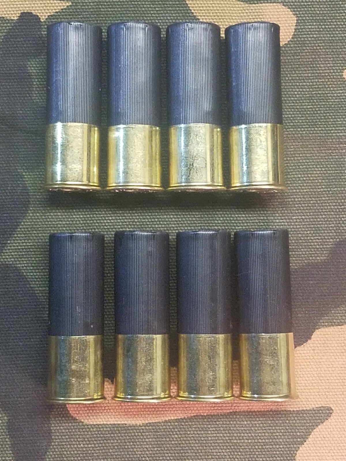 12 GAUGE 2 3/4" SNAP CAPS DUMMY TRAINING ROUNDS SET OF 8 SAFETY BLACK 1oz