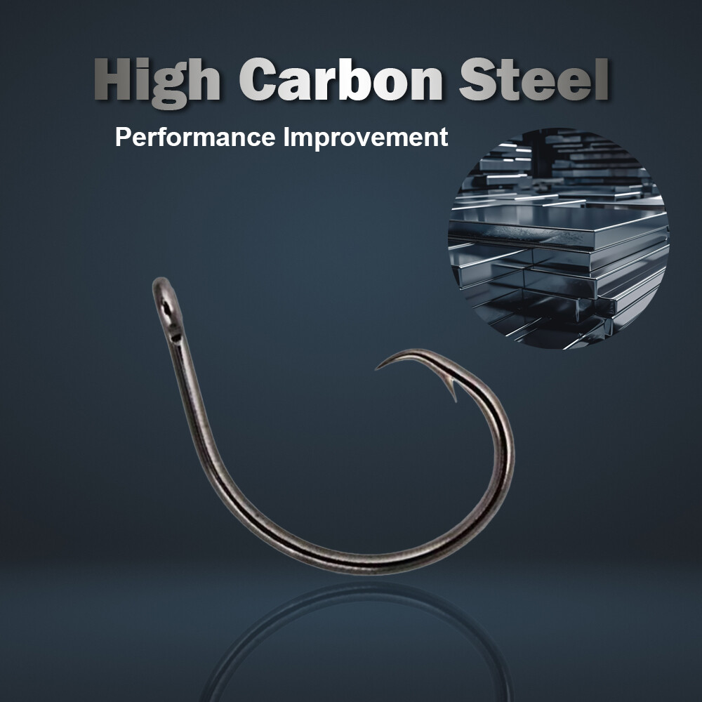 Reaction Tackle Circle Hooks - Ultra Sharp - In-Line (25-Pack)