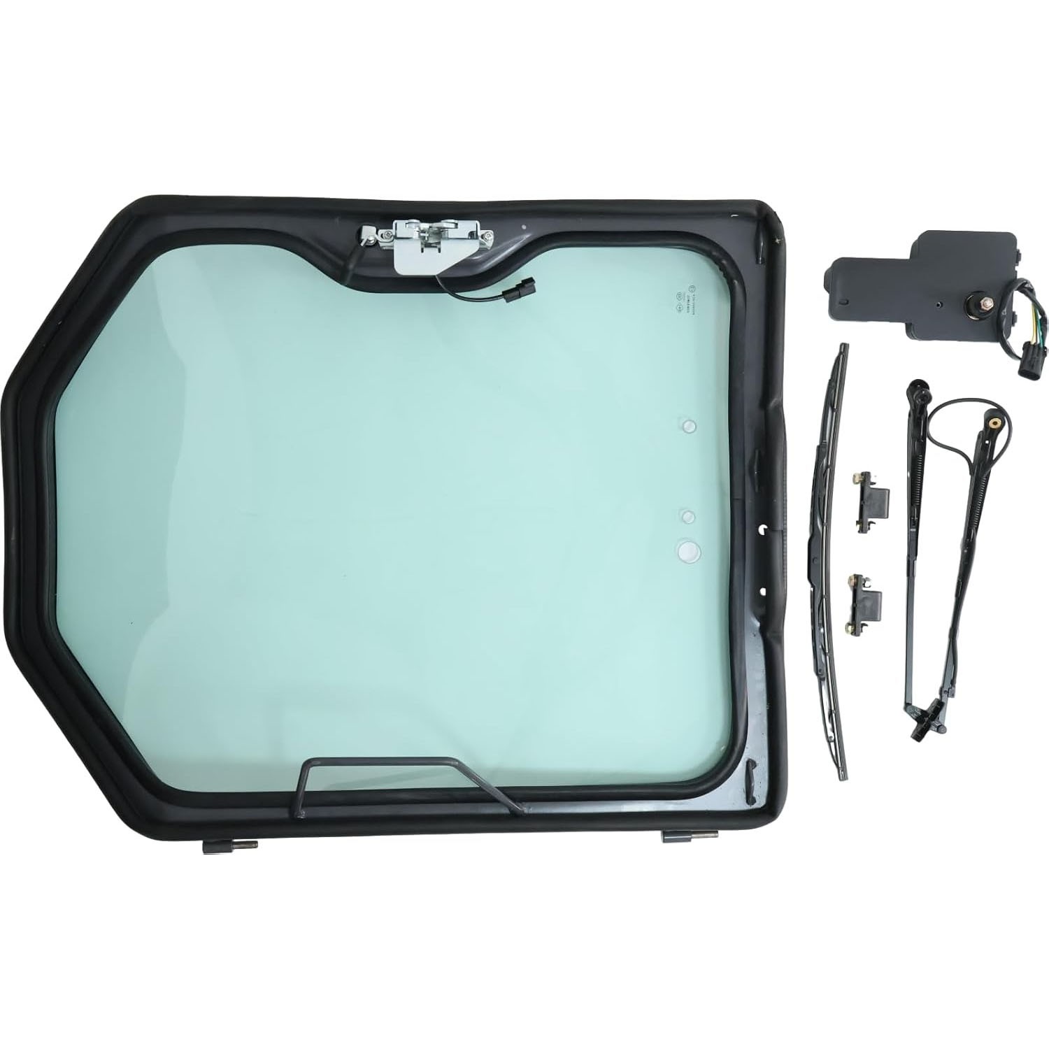 Cab Door Assembly w/ Wiper 6730822 for Bobcat S175 S205 S220 S300 T110 T300 773