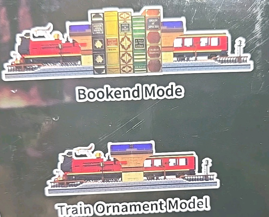 2 in 1 Harry Magic Train & Bookends Building Set 192206 1068pcs Sealed- Not Lego