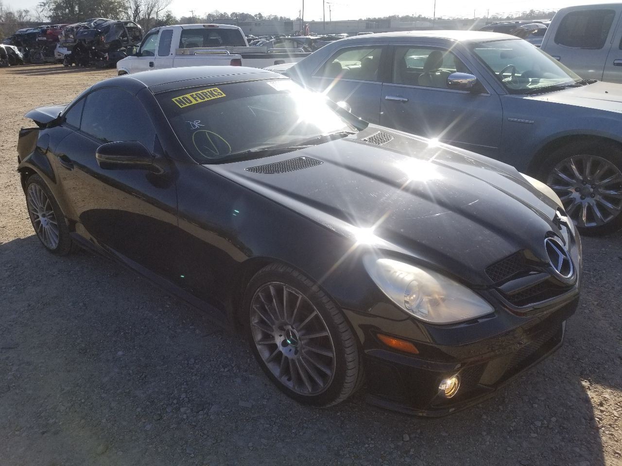 10 2010 MERCEDES SLK350 AMG SEAT BELT RETRACTOR FRONT LEFT DRIVER BLACK