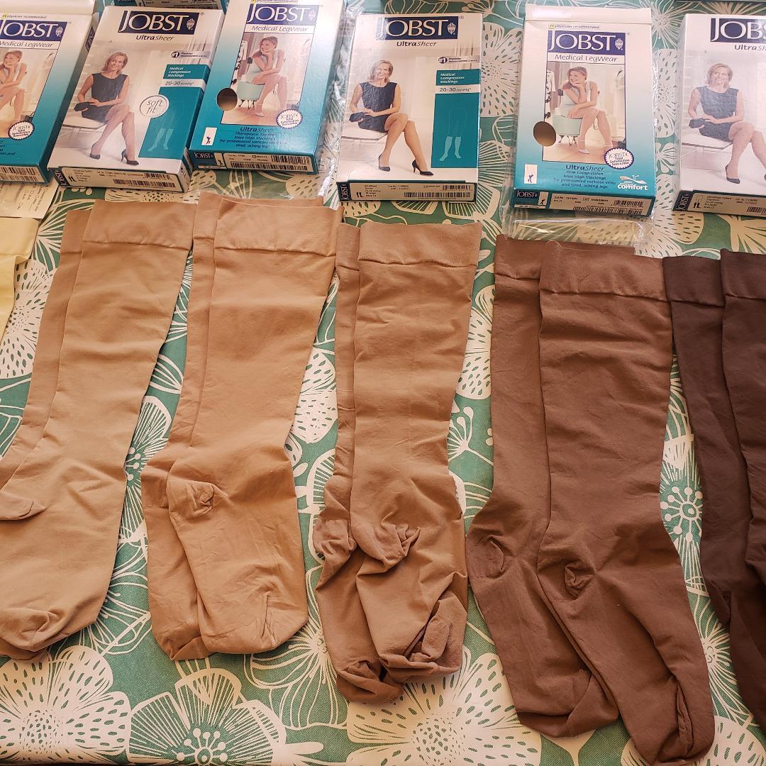 Jobst Ultra Sheer CT REGULAR / FULL 20-30 Compression Knee Stockings Size Color