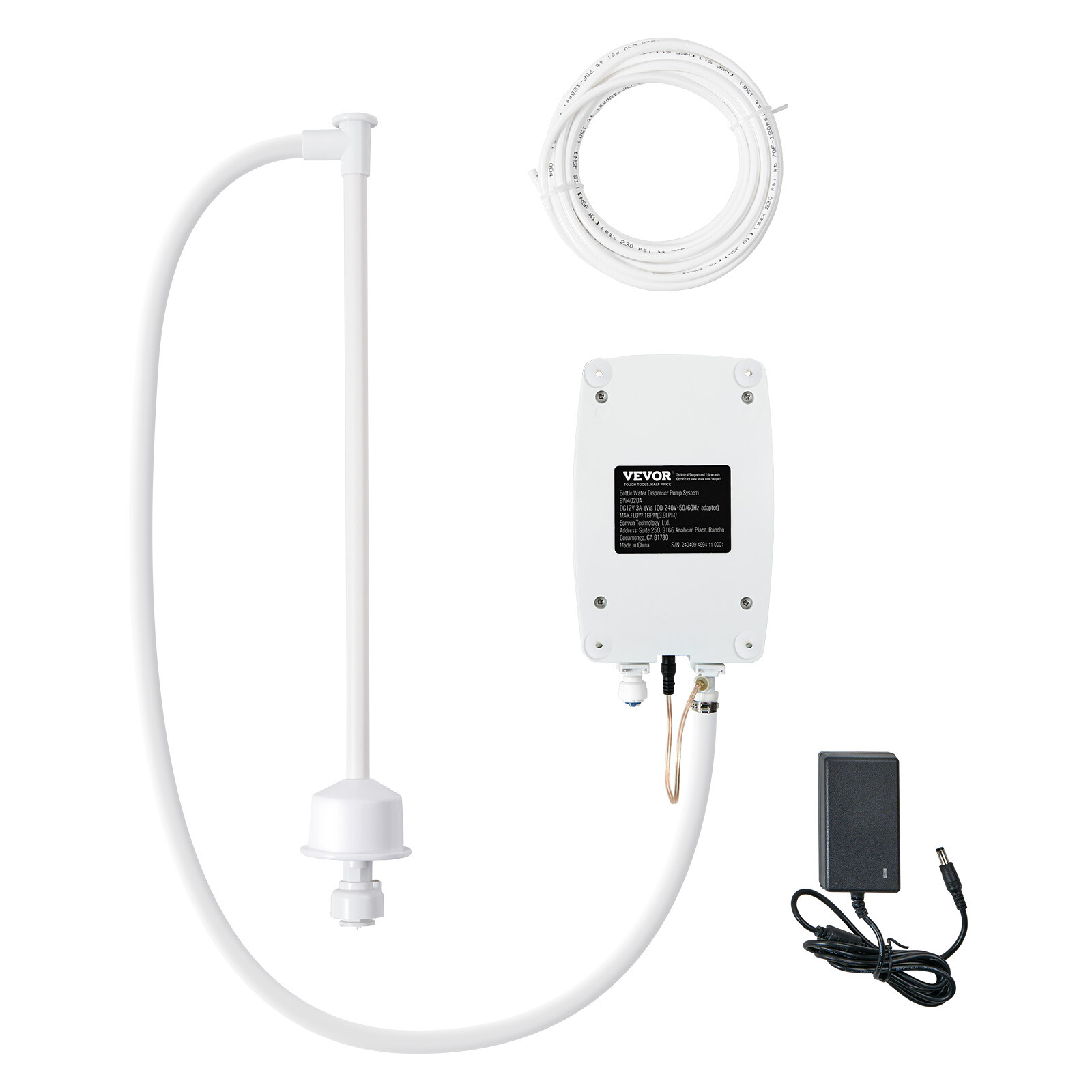 VEVER AC Bottled Water Dispensing Pump System Dispenser Replace Bunn Flojet 110V