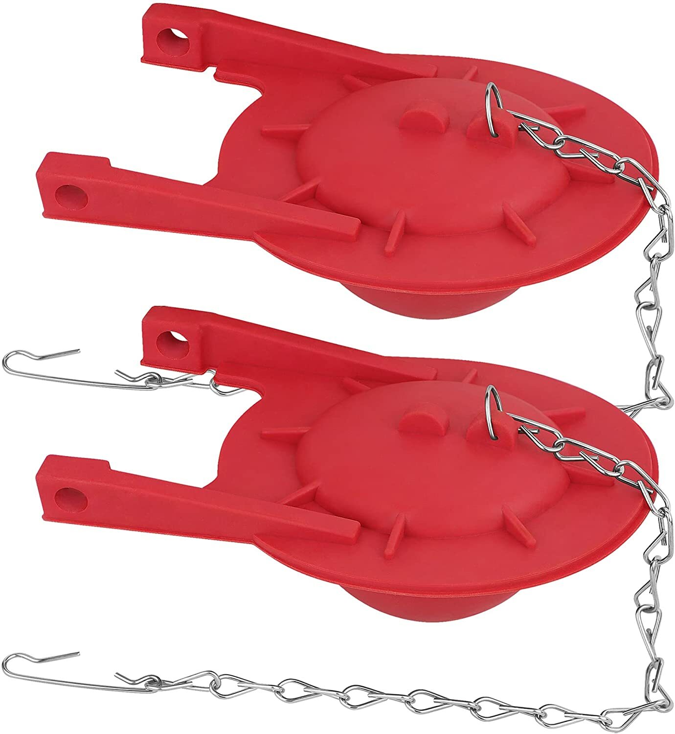 2 Pcs Toilet Flapper Ultra High Performance Universal Flapper 3-In Flush Valves