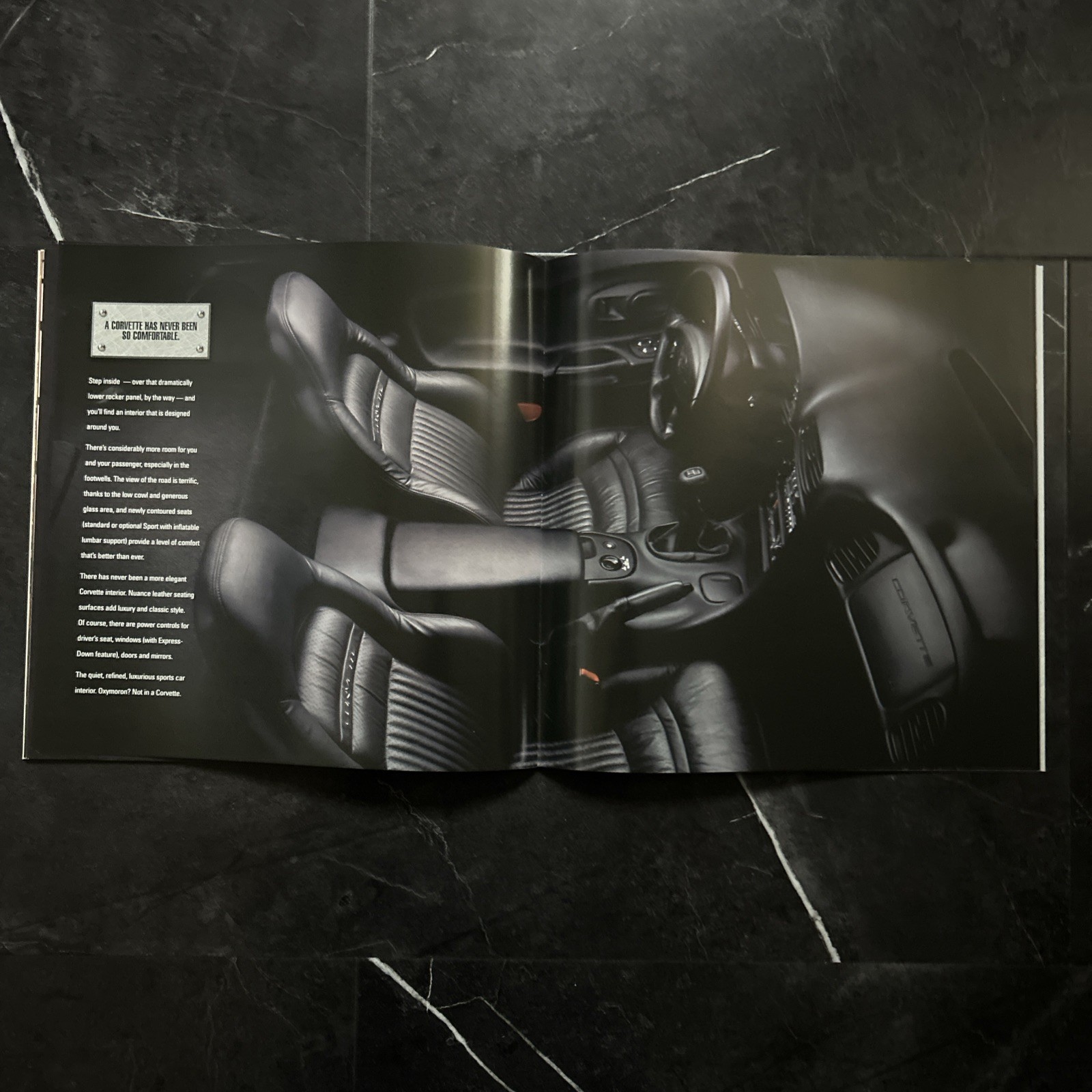 1997 ORIGINAL Chevrolet C5 Corvette Dealer Deluxe Sales Brochure Printed Dec. 96