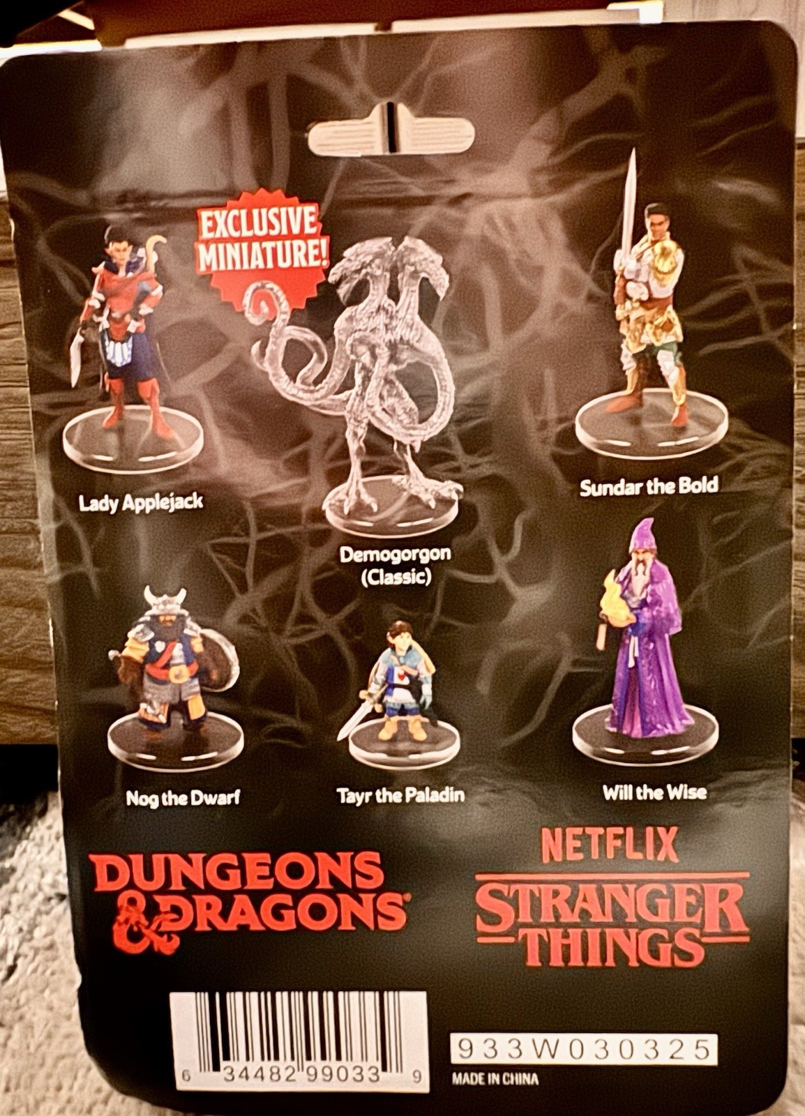 Dungeons & Dragons Stranger Things Heroes of Hellfire Miniatures 6-Pack