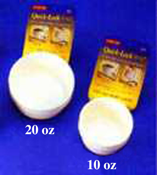 10 oz Lixit FOOD WATER QUICK-LOCK crocks bowls parrot bird dog cat dish pet cups