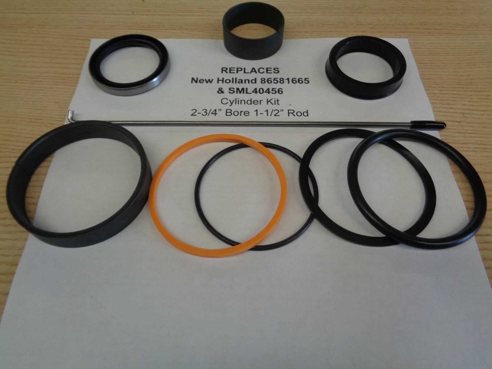 Replaces 86581665 & SML40456 Seal Kit fits some New Holland loaders Read Details