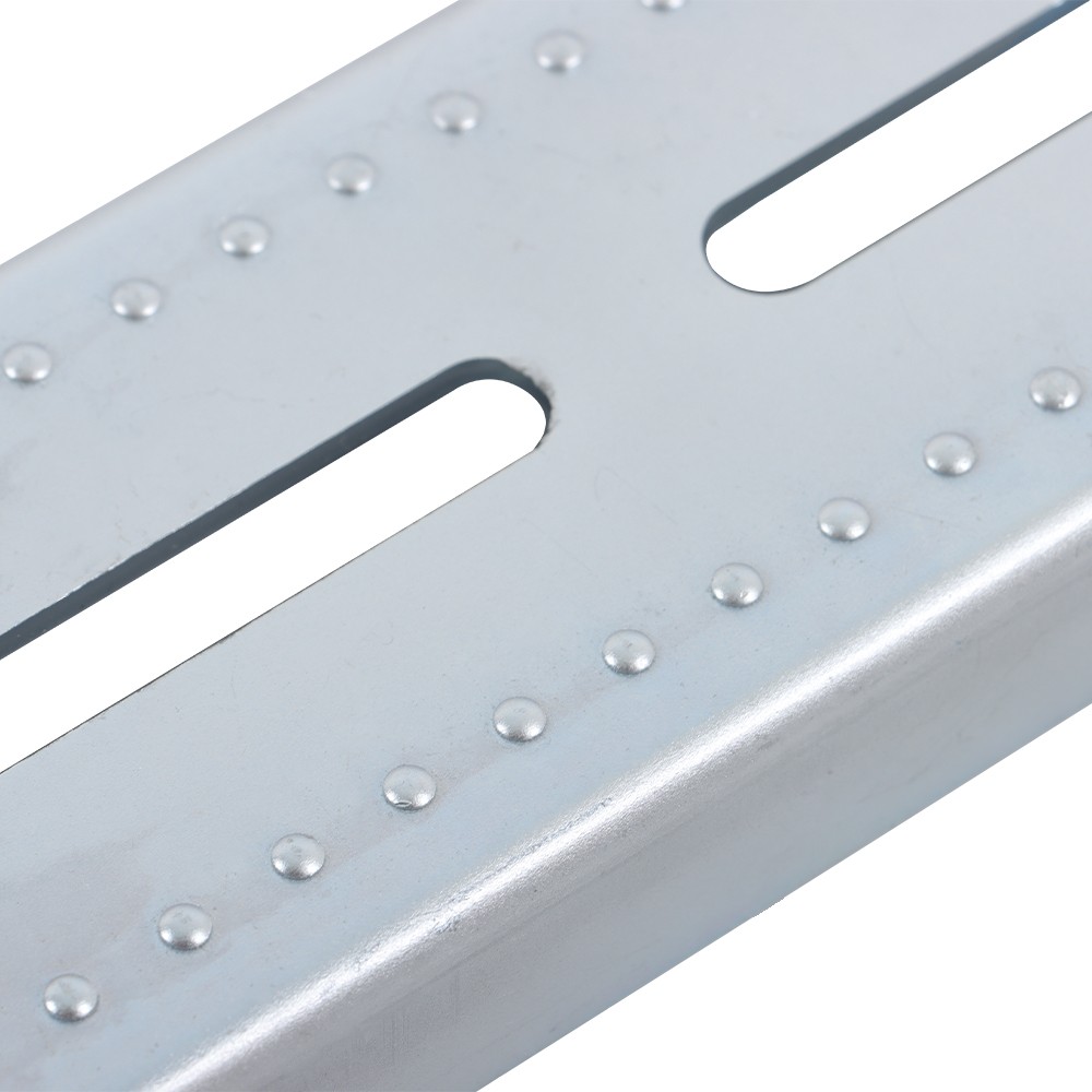 4Pcs 8" Galvanized Swivel Top Bunk Bracket Kit with Hardware Boat Trailer 2x3