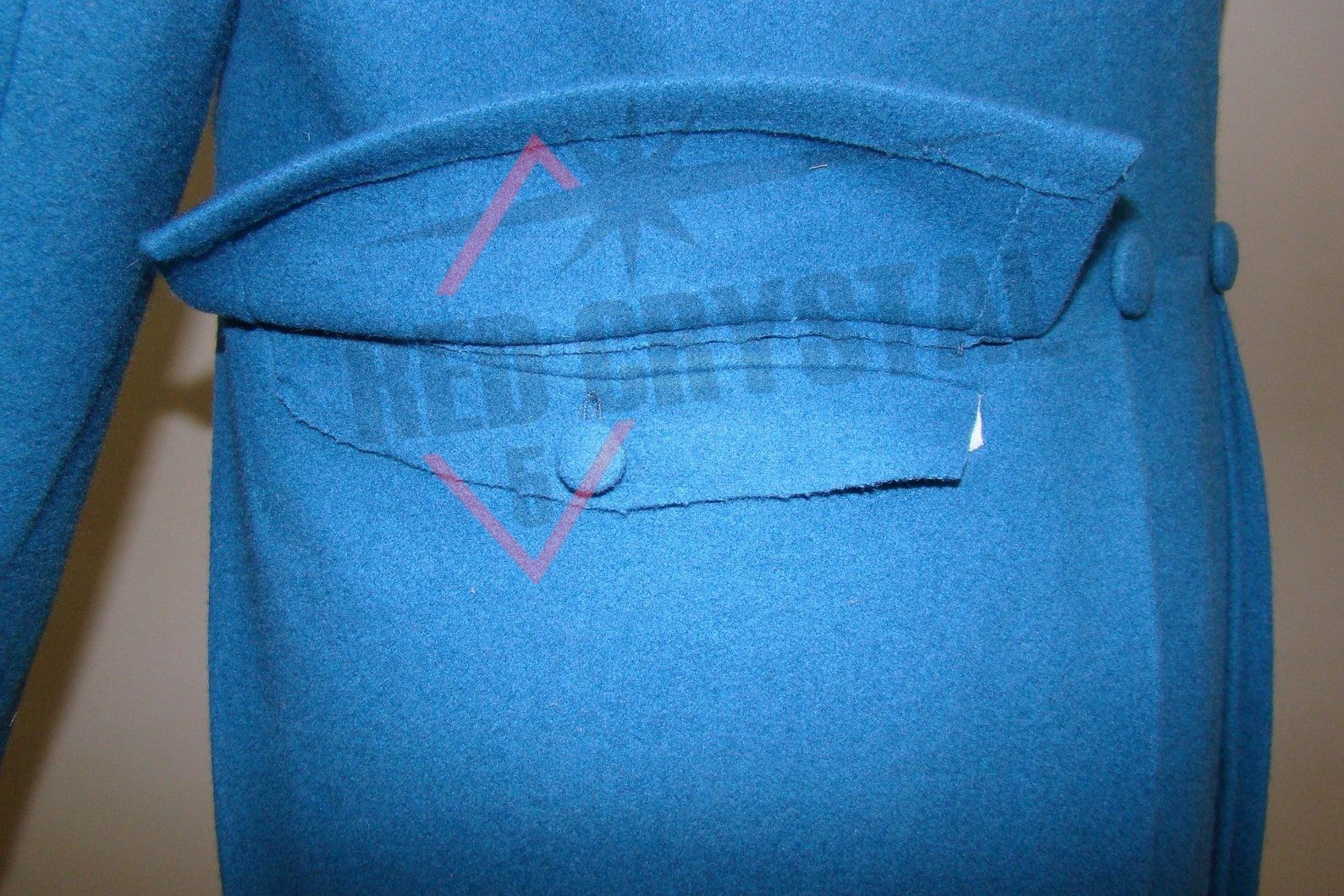 New Georgian Double Breasted Regency Tailcoat, Blue Wool 18th Century Tailcoat