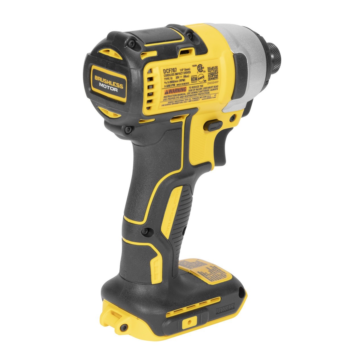 Dewalt DCF787 20V Cordless 1/4" Brushless Impact Driver 20 Volt MAX Lithium Ion