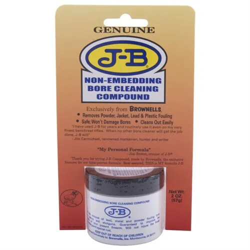 J-B Bore Cleaning Polishing Compound - Removes Non-Embedding Lead Residue 2oz