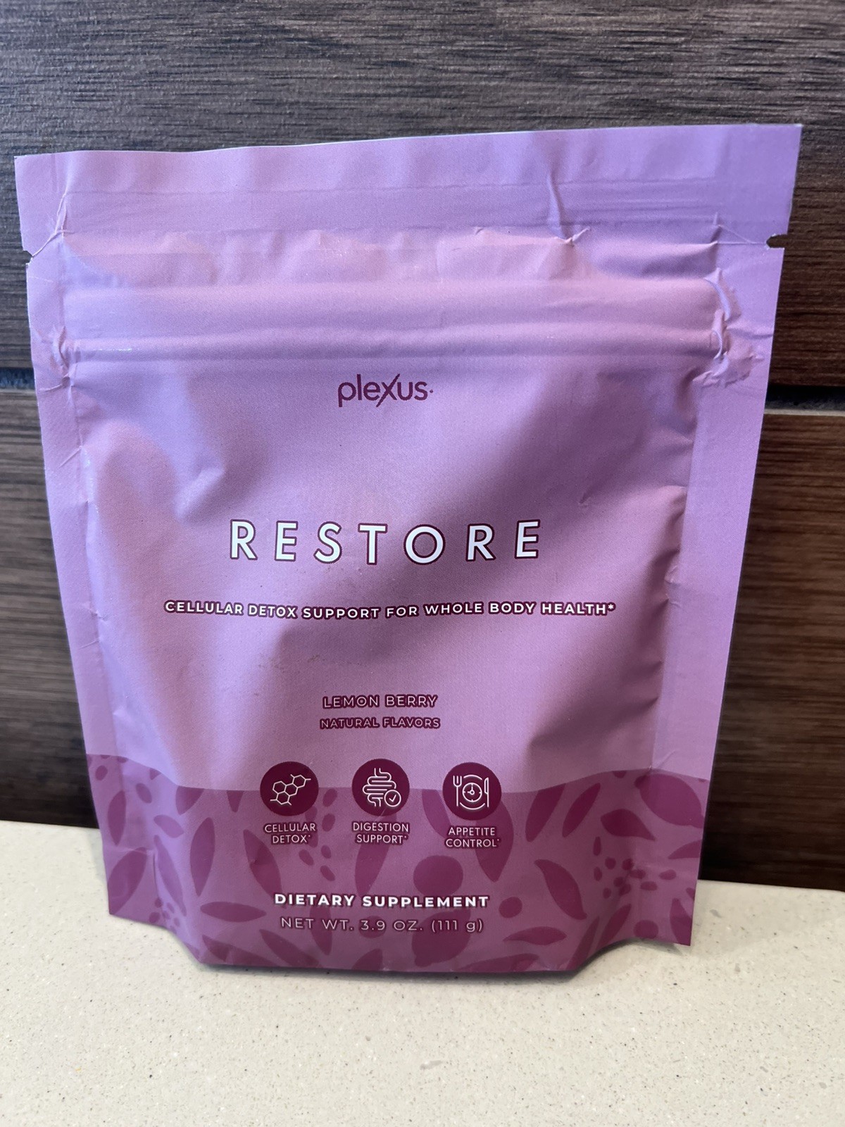 Plexus RESTORE Cellular Detox Digestion Support Appetite Control 3.9 LEMON BERRY